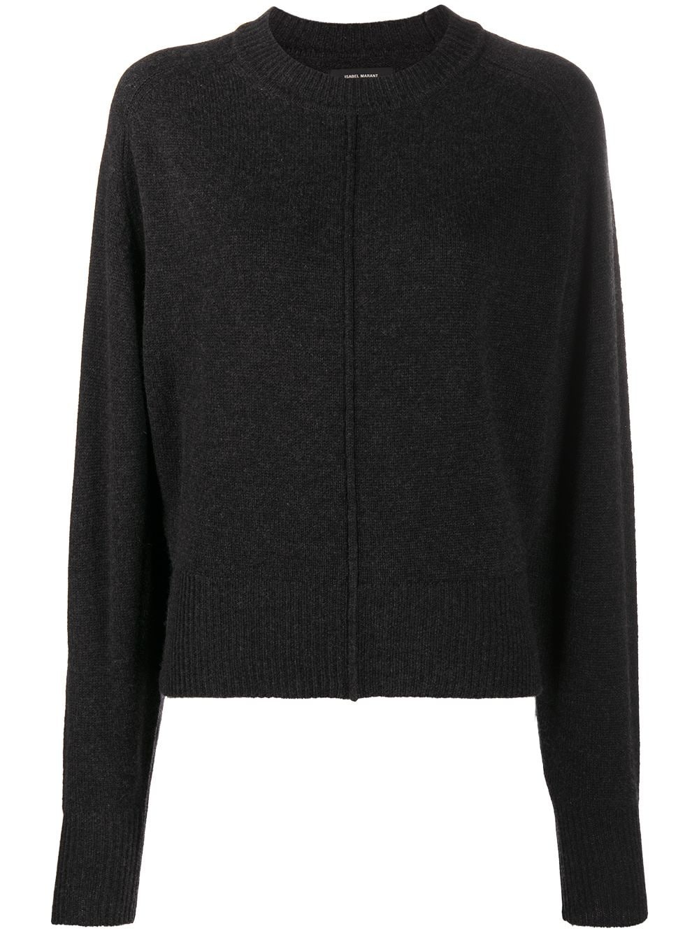 long-sleeve cashmere jumper - 1