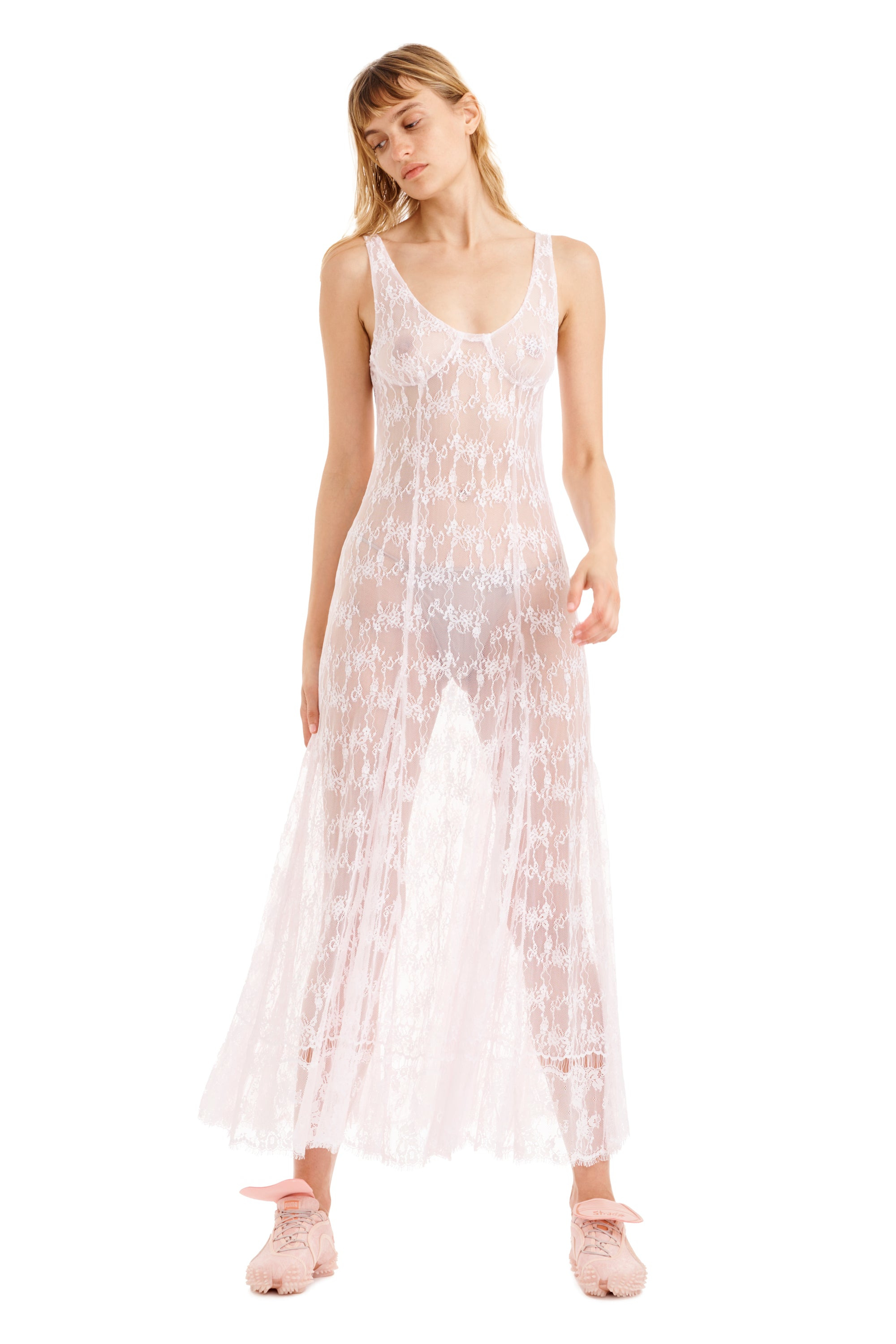 LIGHT PINK PAMELA DRESS - 10