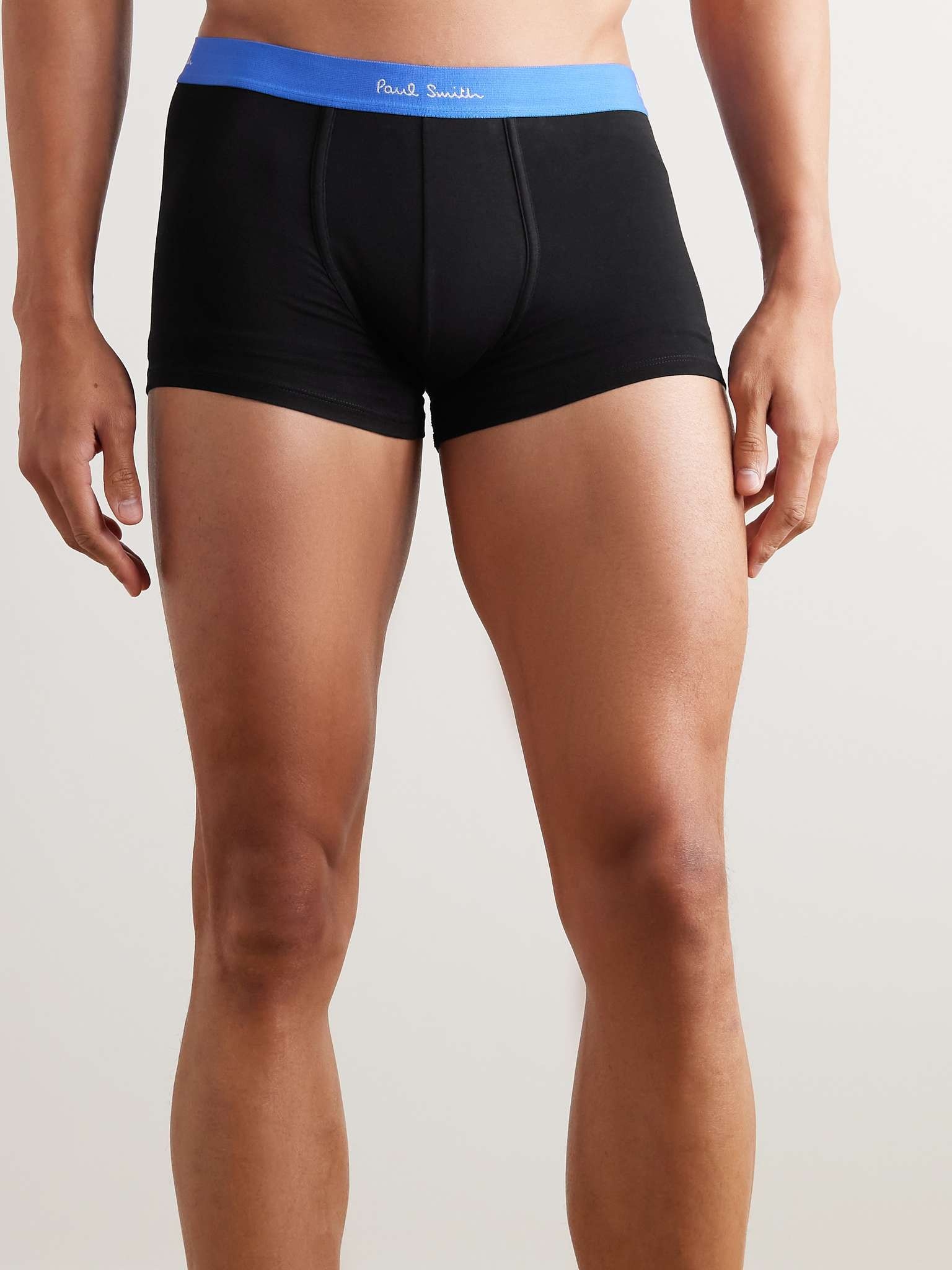 Three-Pack Stretch Organic Cotton Boxer Briefs - 2