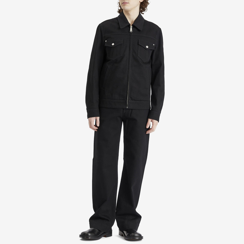Alexander McQueen Alexander McQueen Denim Zip Blouson outlook