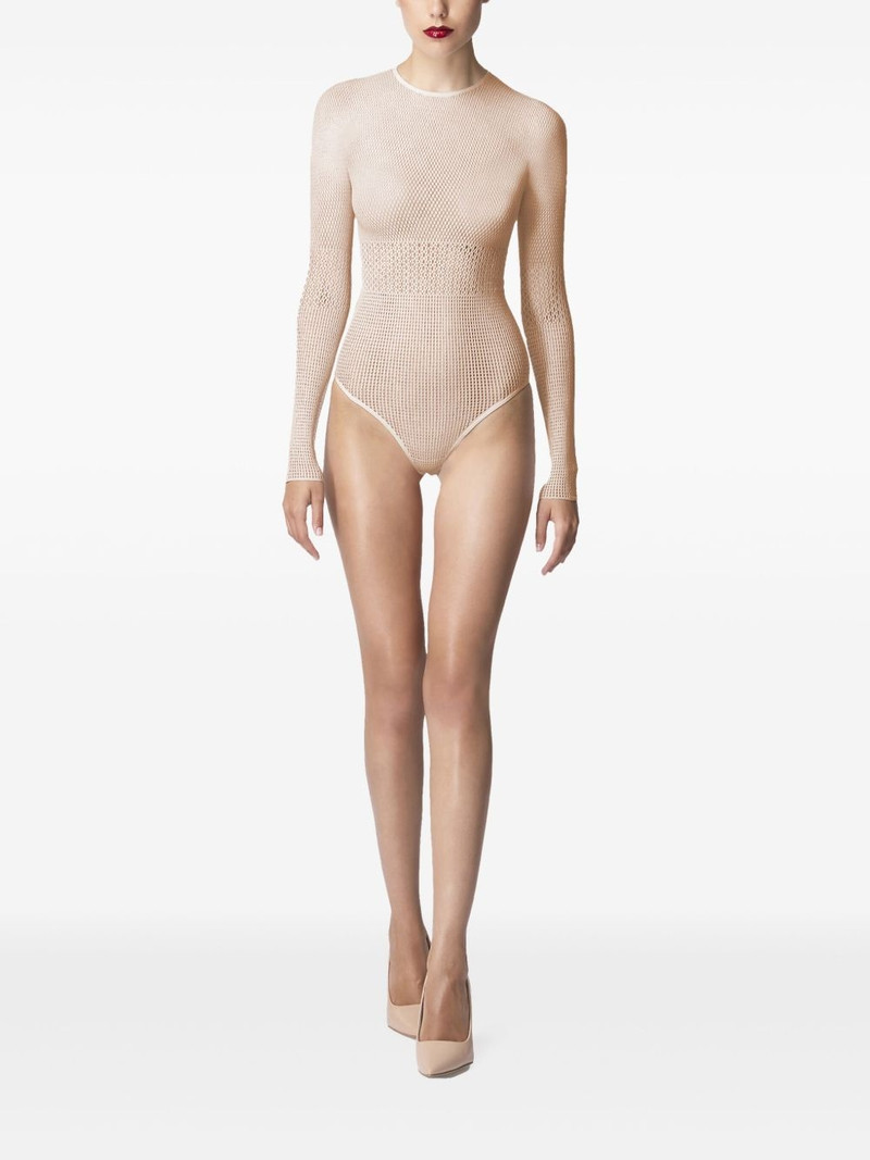 Wolford Mosaic Net bodysuit outlook