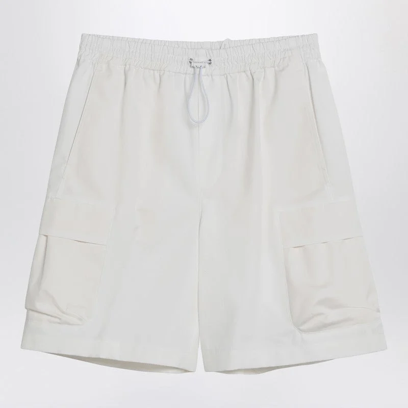 Gucci White Shorts In Cotton Poplin Men - 1