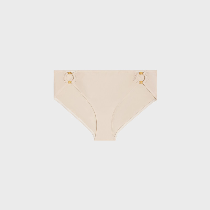 triomphe swimsuit bottom in matte jersey 1