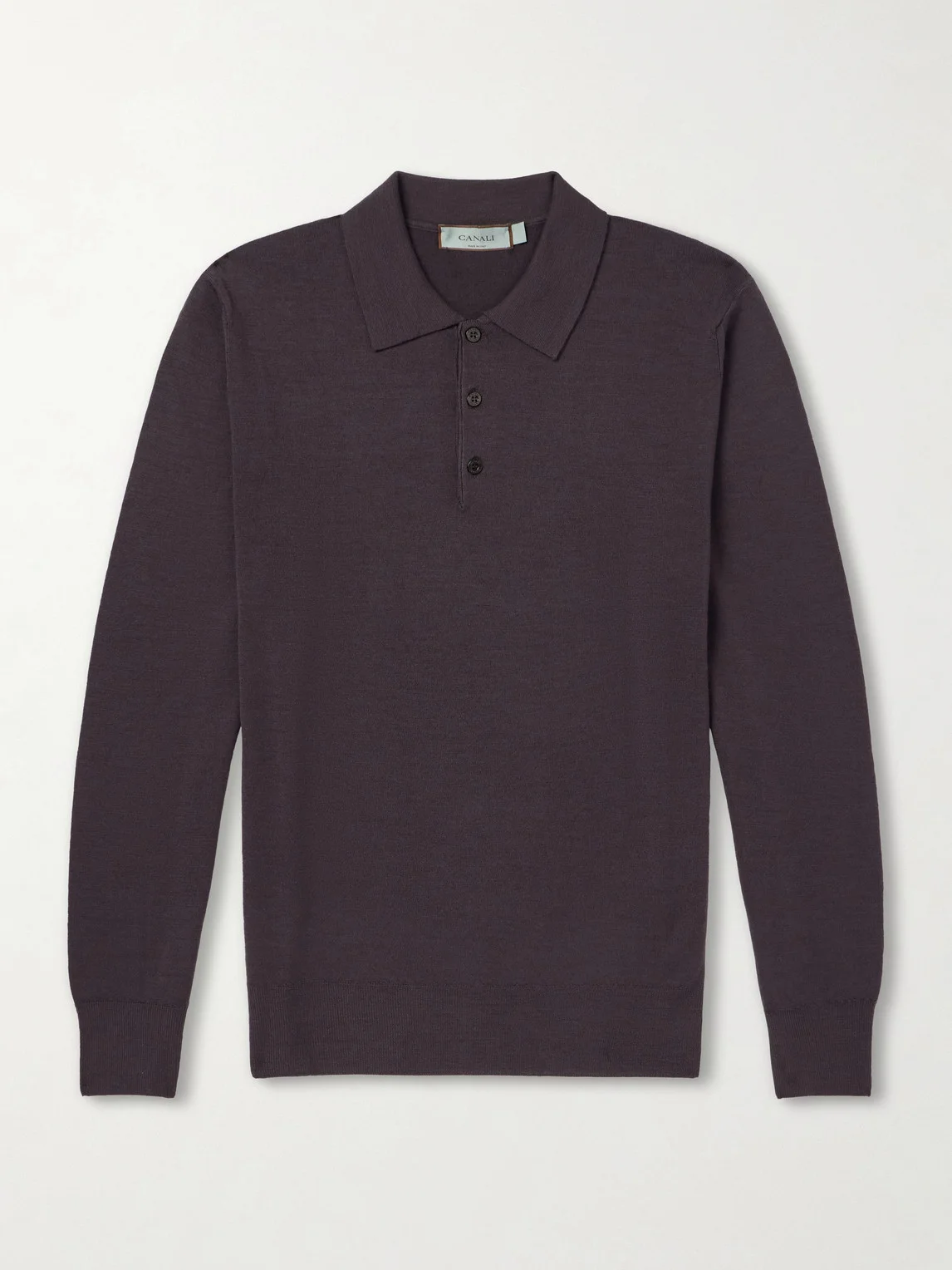 Wool Polo Shirt - 1