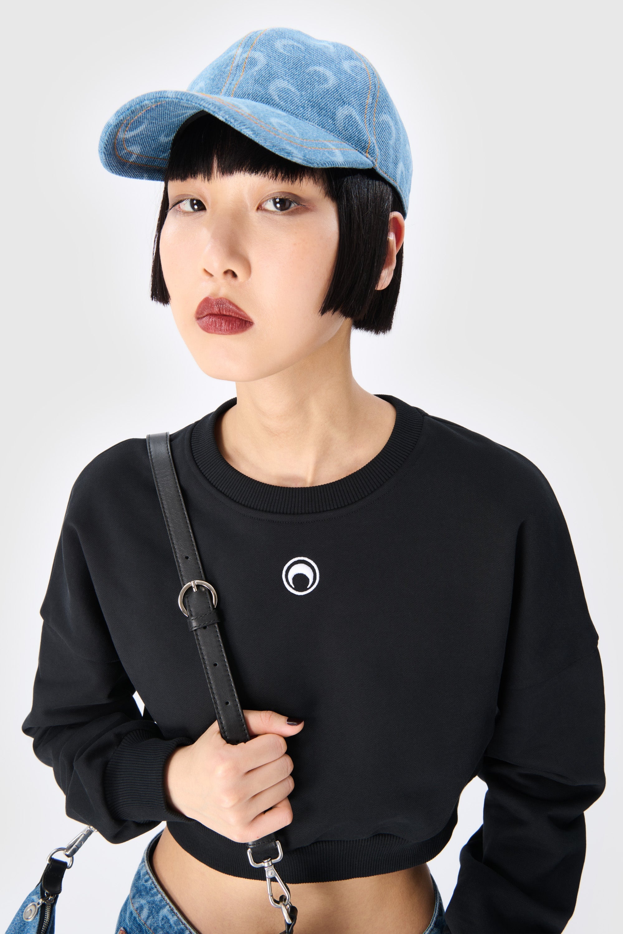 MARINE SERRE Marine Serre マリーン セル ベースボールキャップ