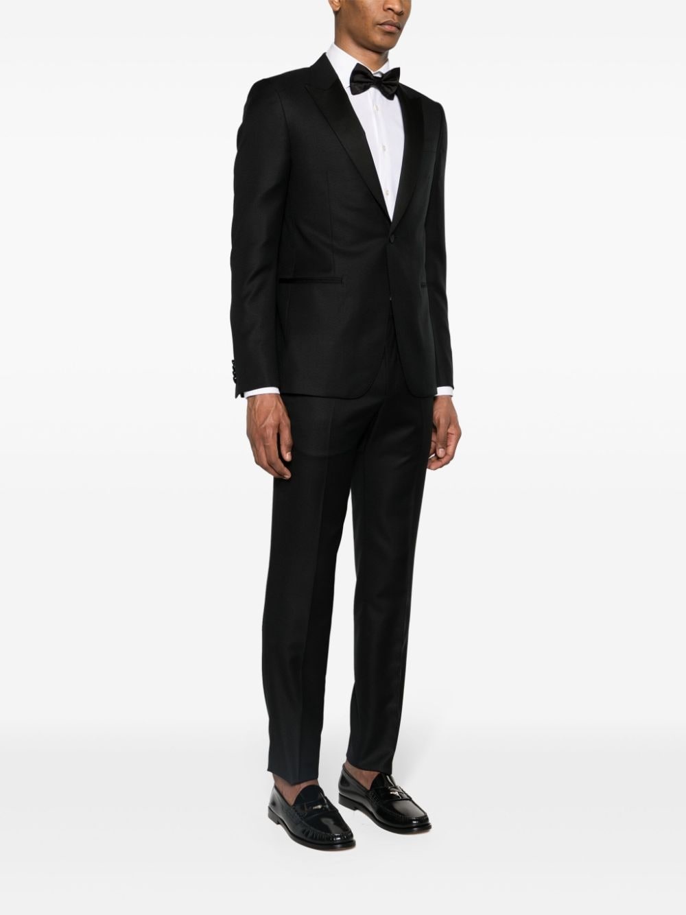 single-breasted wool suit - 3