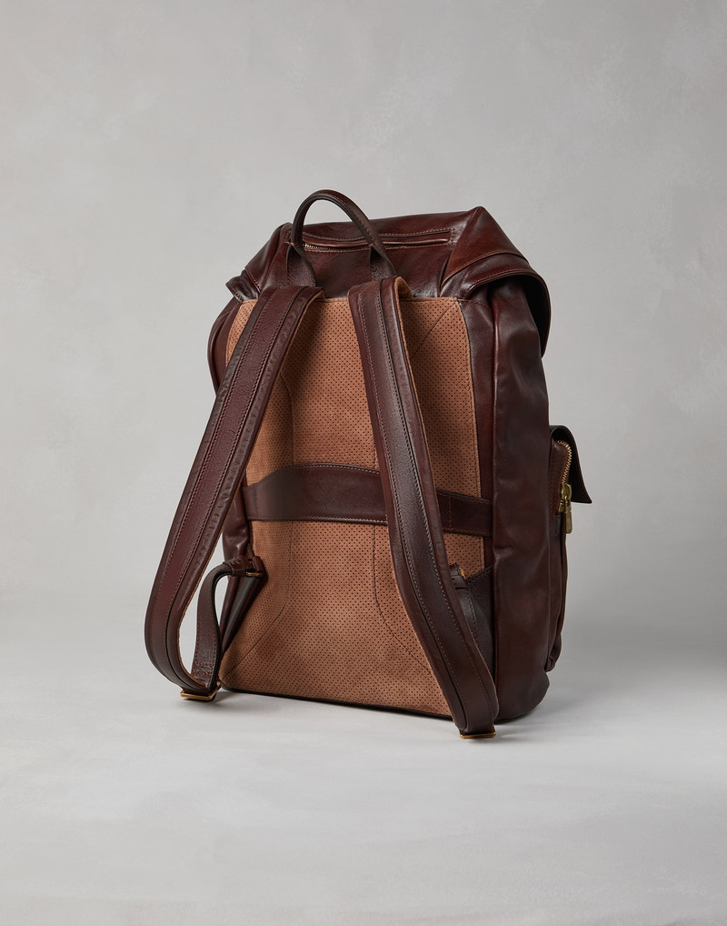 Brunello Cucinelli Calfskin leisure backpack outlook