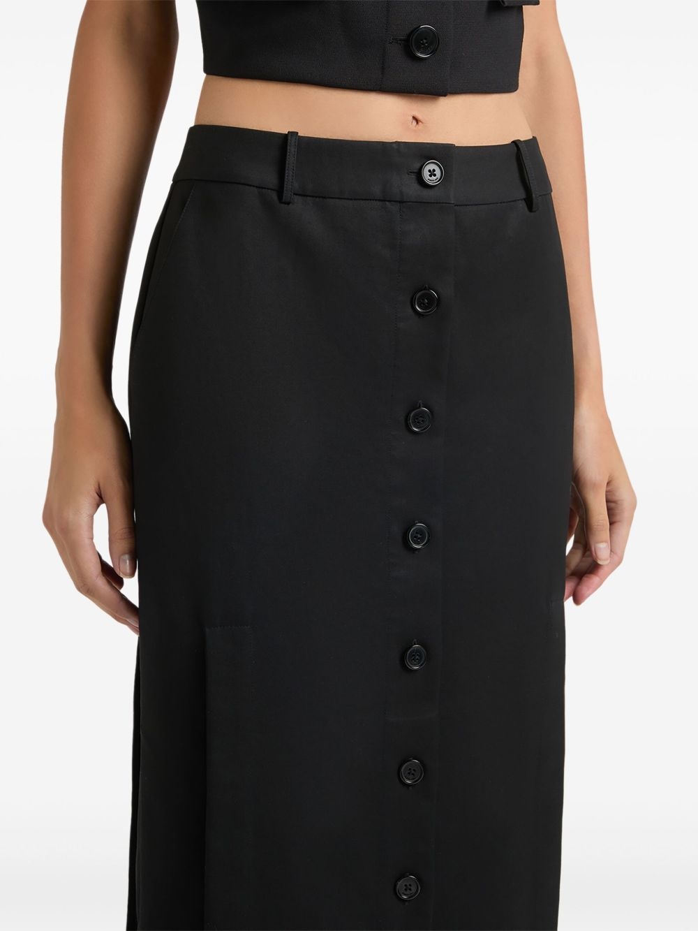 front-slit skirt - 4