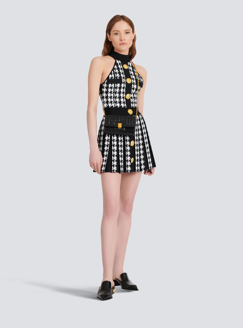 Balmain Mini-sized quilted leather 1945 bag outlook