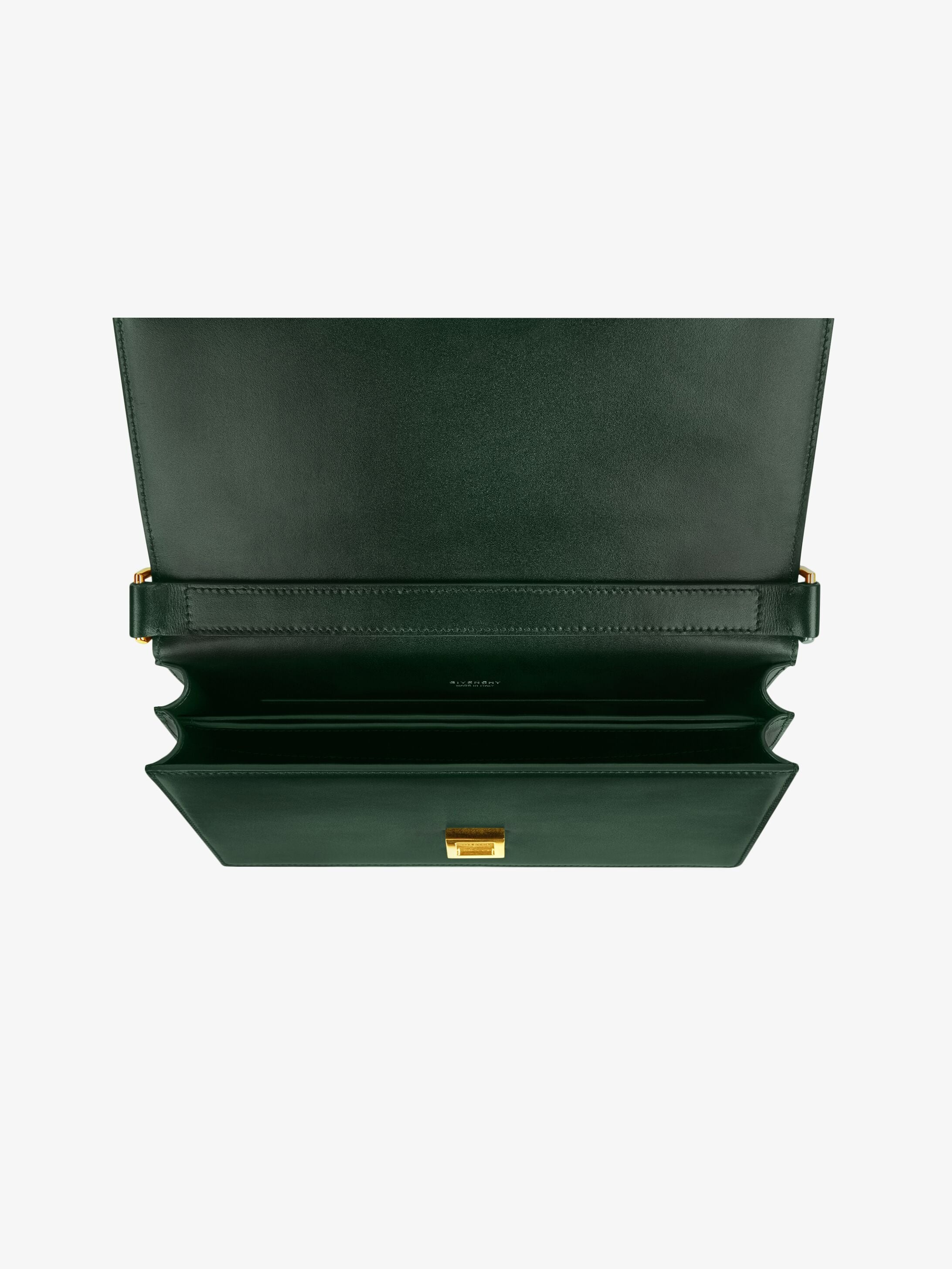 MEDIUM 4G BAG IN BOX LEATHER WITH CHAIN - 5