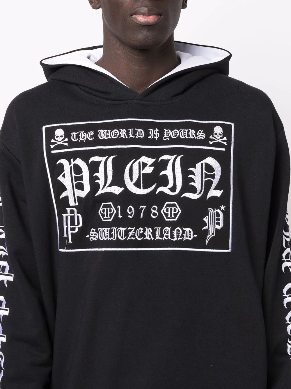 logo-print pullover hoodie - 6