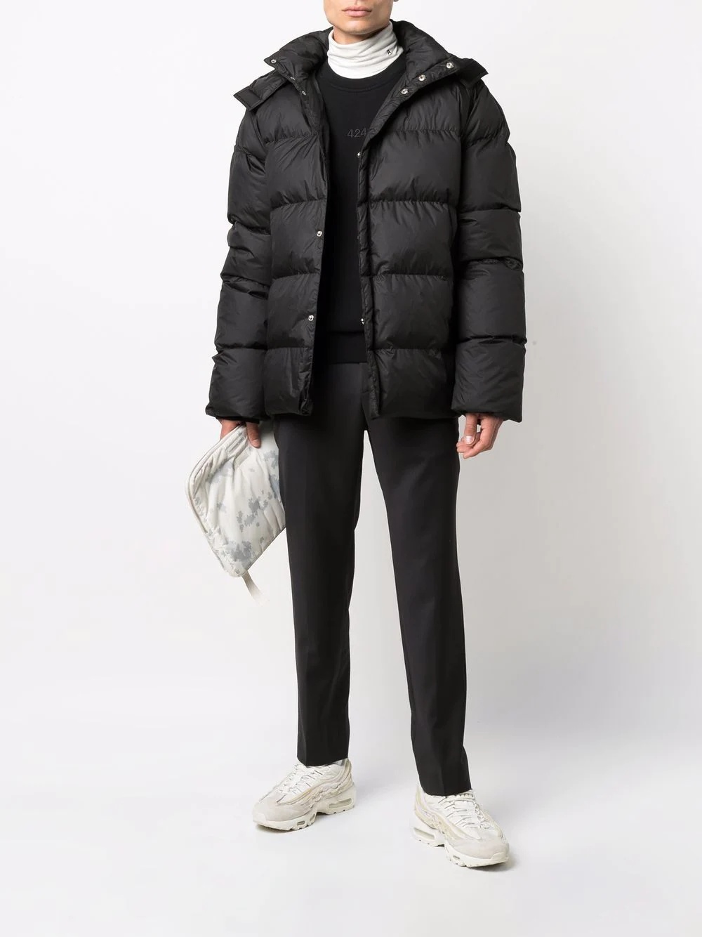 concealed puffer jacket - 2