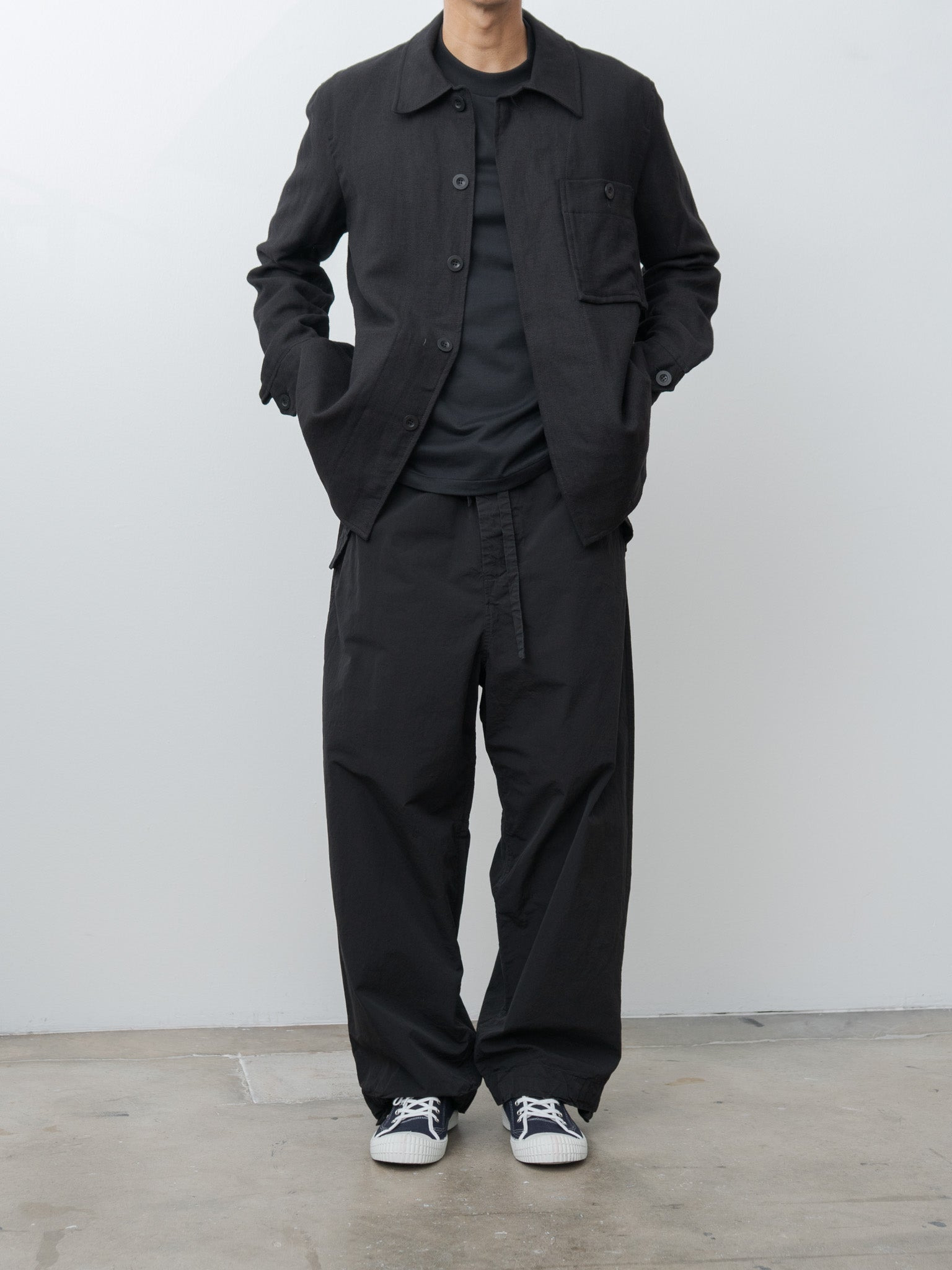 Aki Shirt Jacket FELT - Black - 4