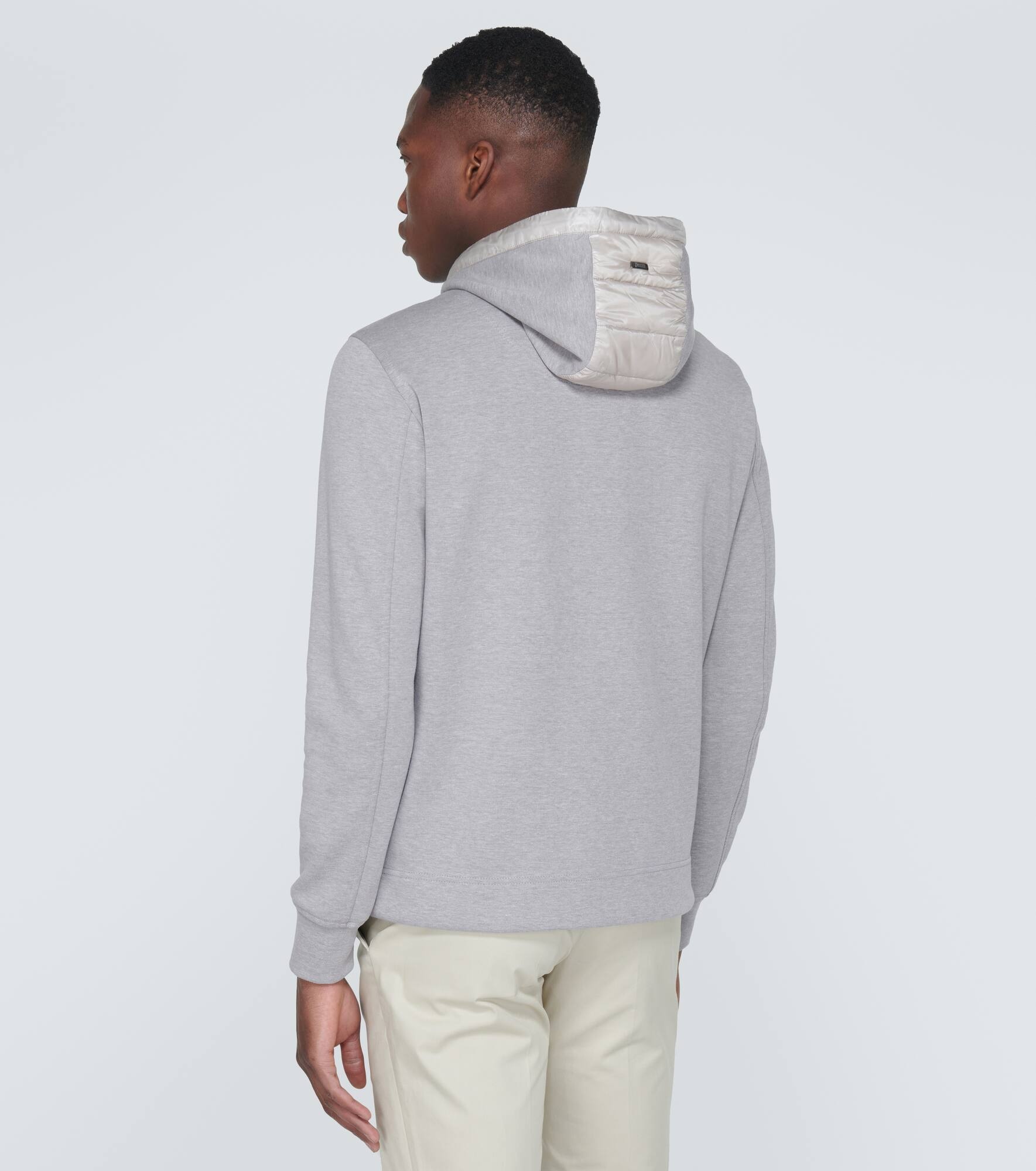 Paneled hoodie - 4