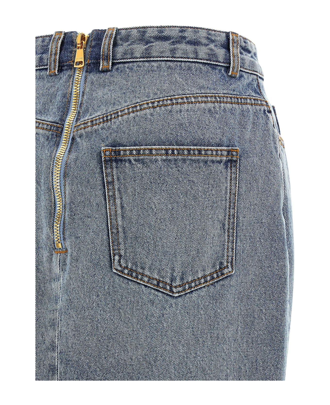 Denim Skirt - 4