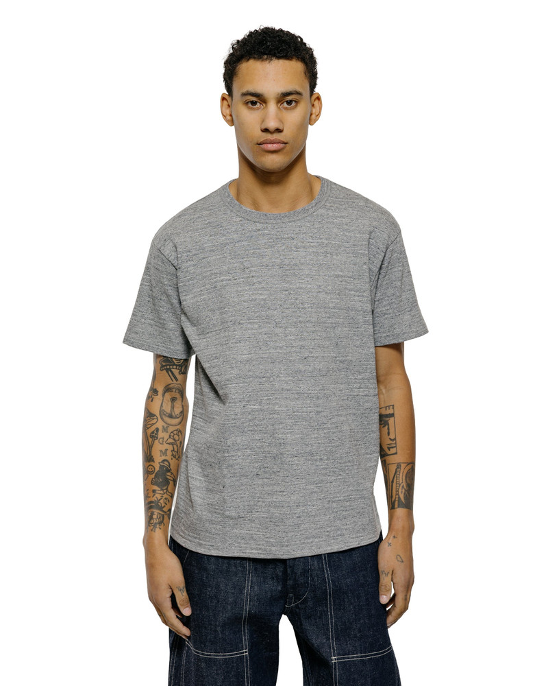 The Real McCoys MC19010 Athletic T-Shirt / Loop-Wheel Grey outlook