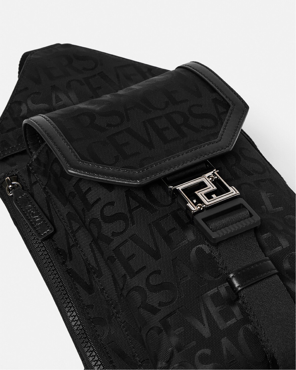 Versace Allover Neo Nylon Sling Backpack - 5