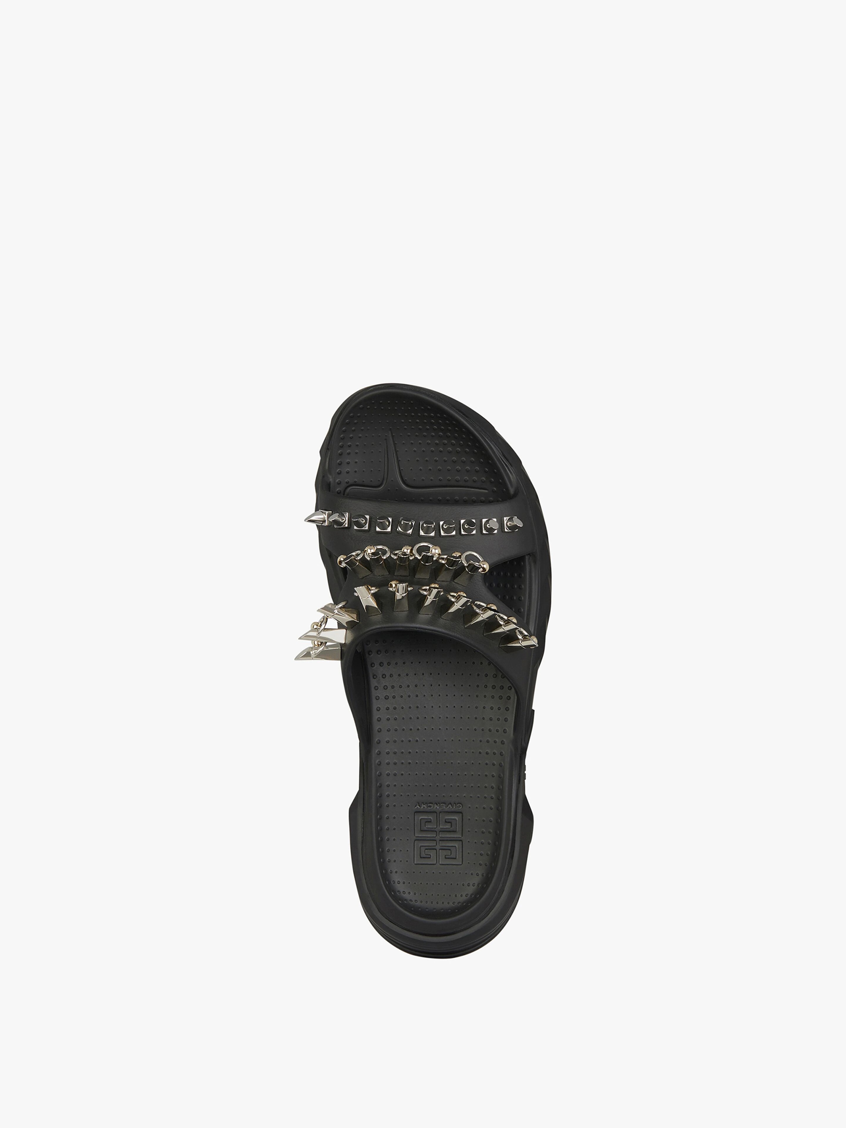 MARSHMALLOW SANDALS IN RUBBER WITH STUDS - 4