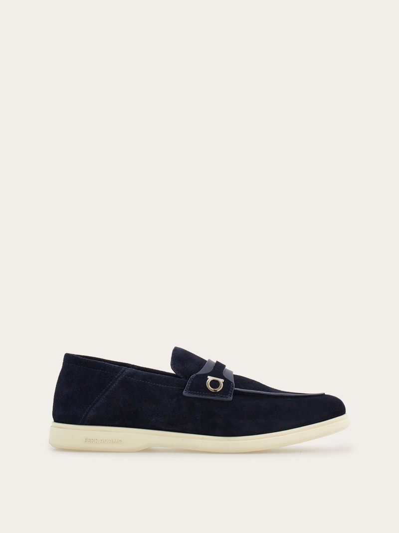 Deconstructed loafer with Gancini ornament 1