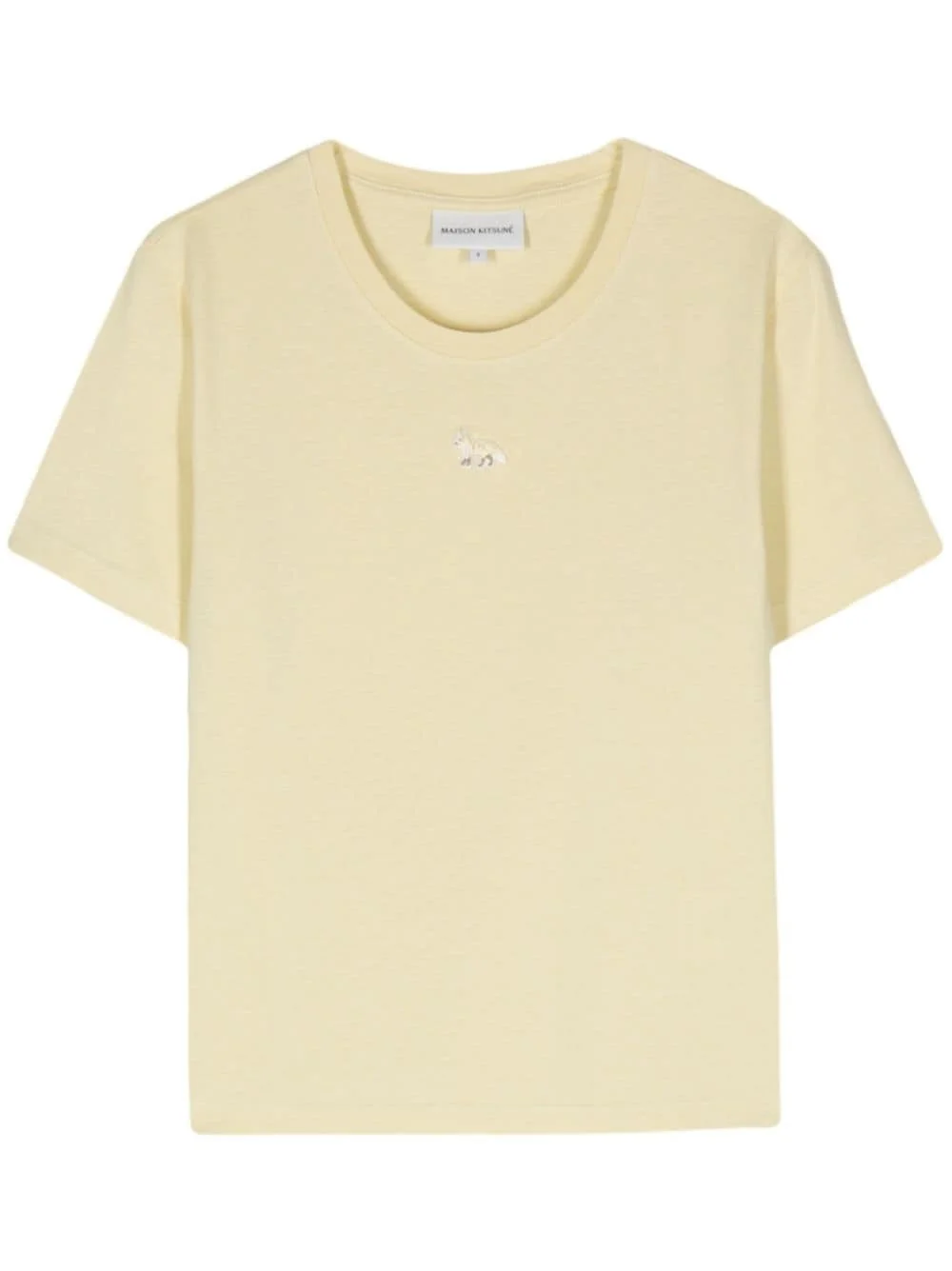 Fox-motif cotton T-shirt - 1