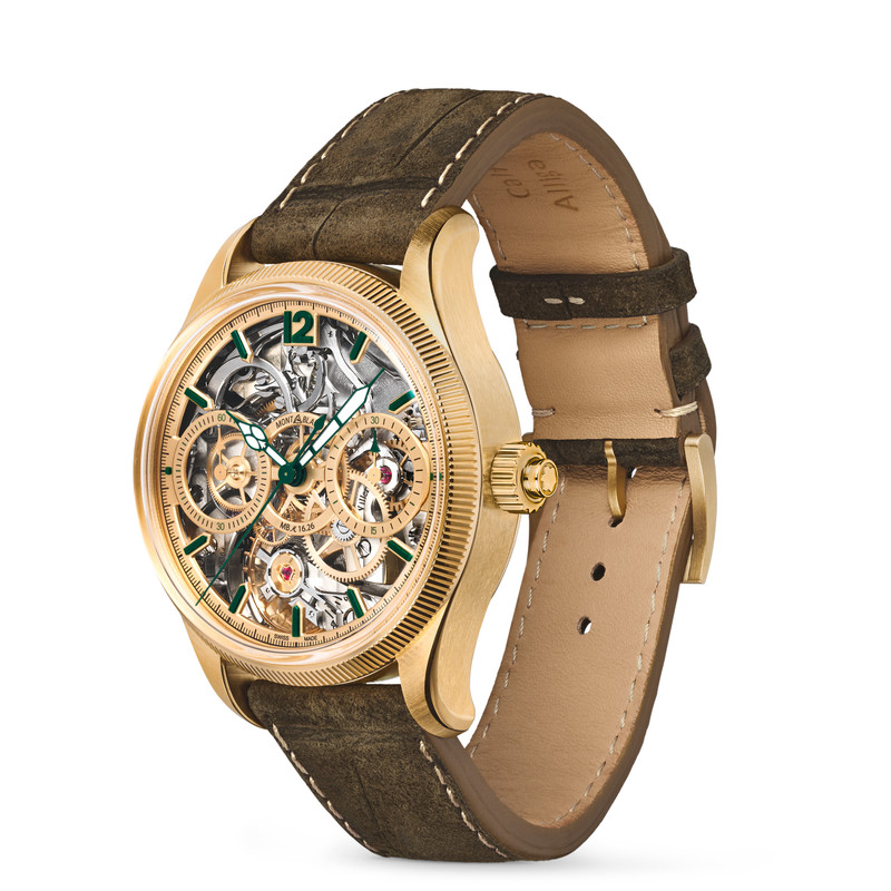 MONTBLANC 1858 THE UNVEILED SECRET MINERVA MONOPUSHER CHRONOGRAPH LIMITED EDITION - 18 PIECES 4