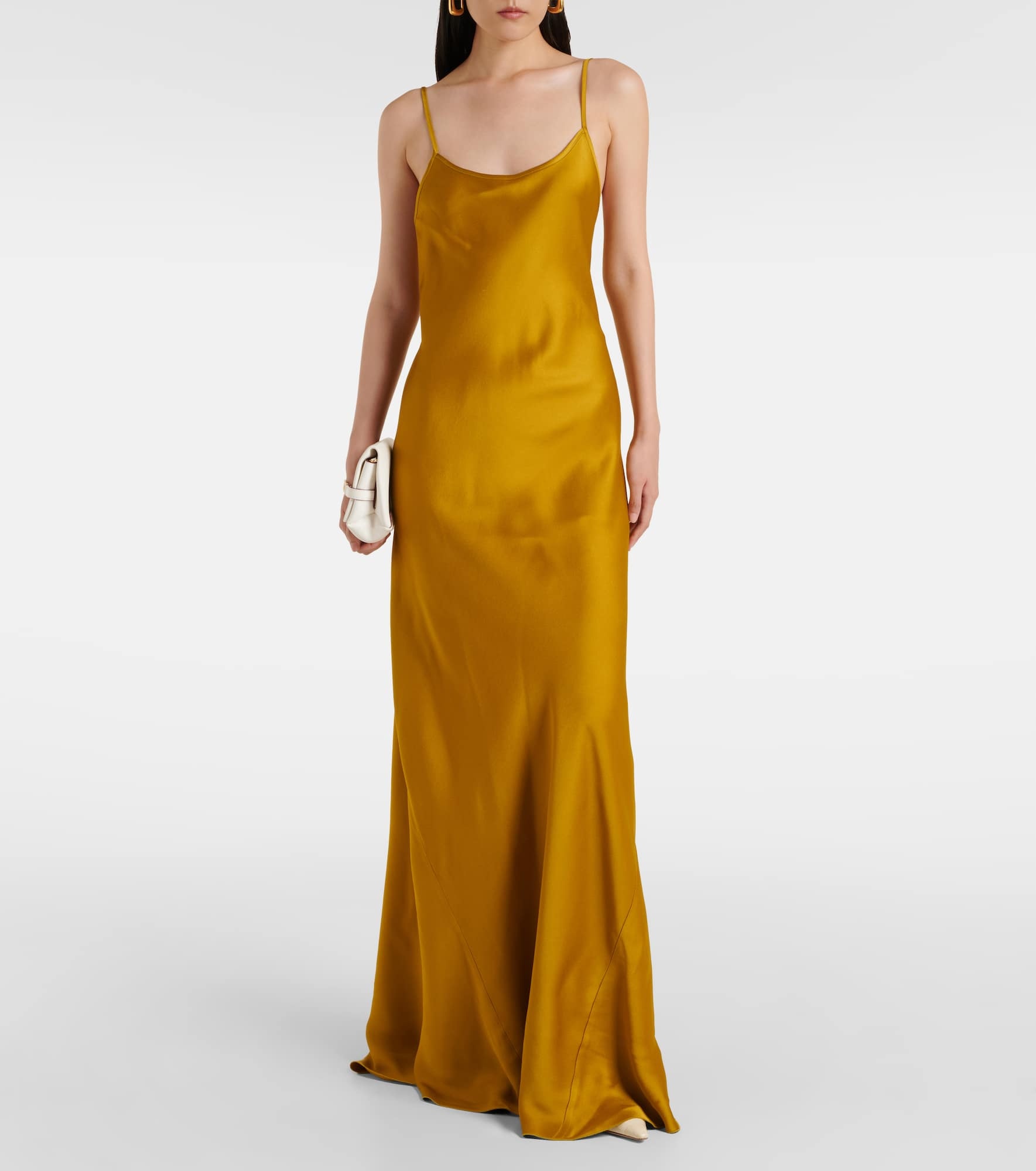 Satin slip dress - 2
