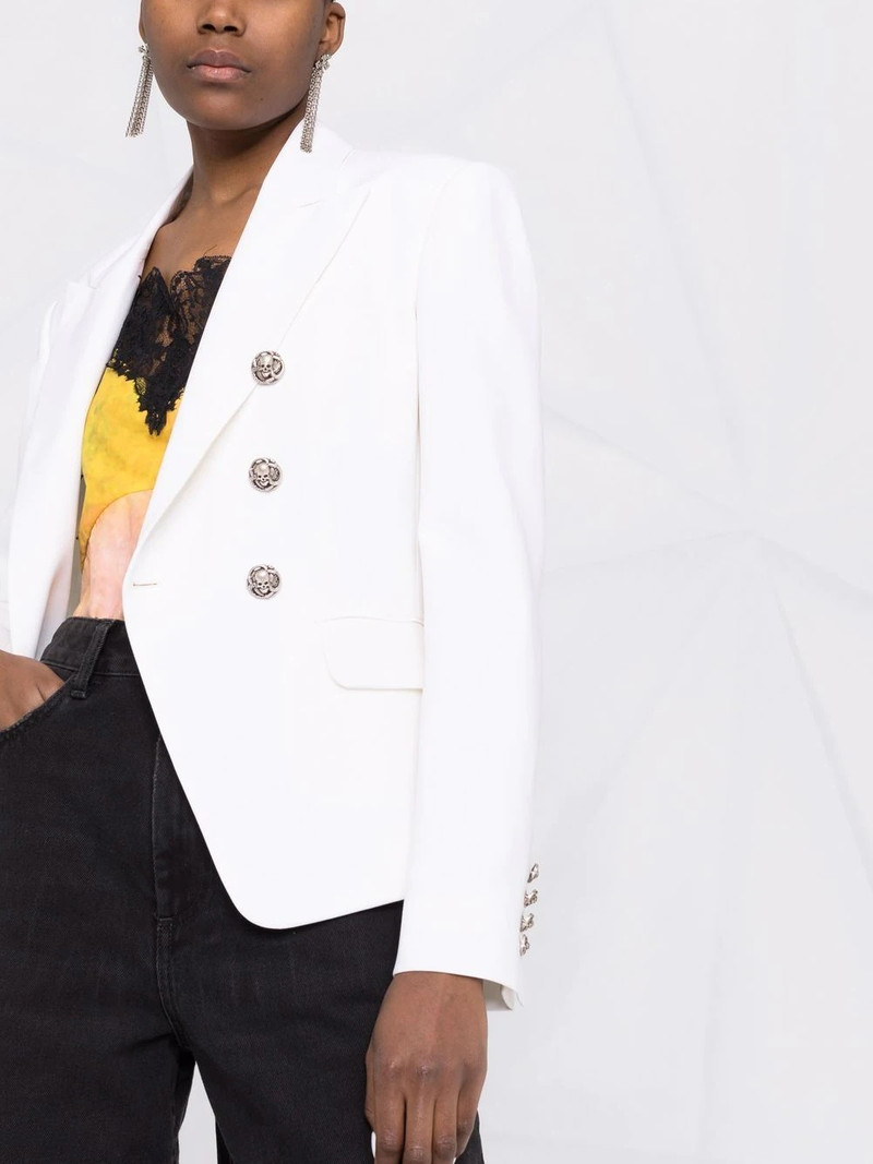 double-breasted fitted blazer 5