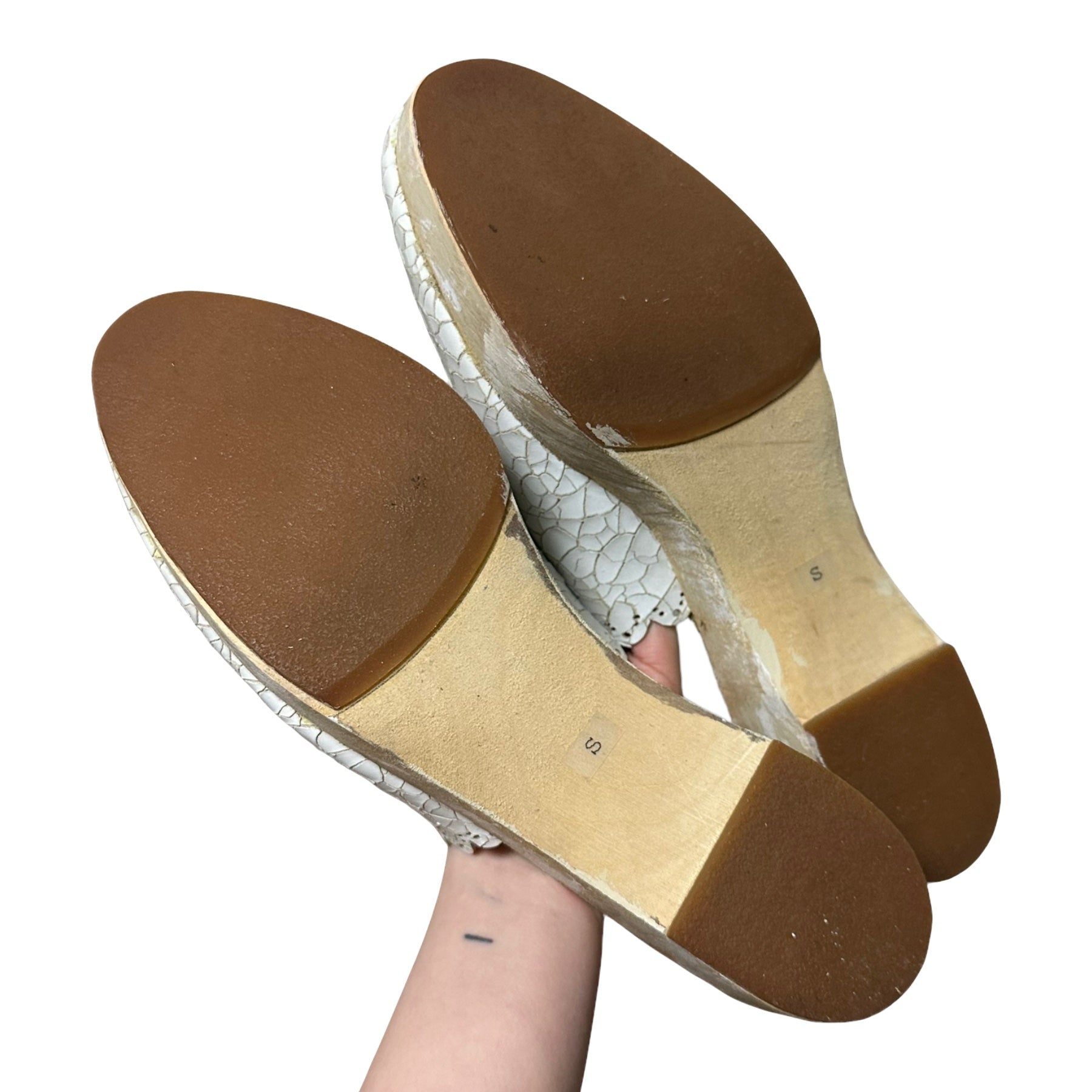 UNDERCOVER Spring Summer 2005 "But Beautiful Ⅱ" Wooden Sole Sandals - 3