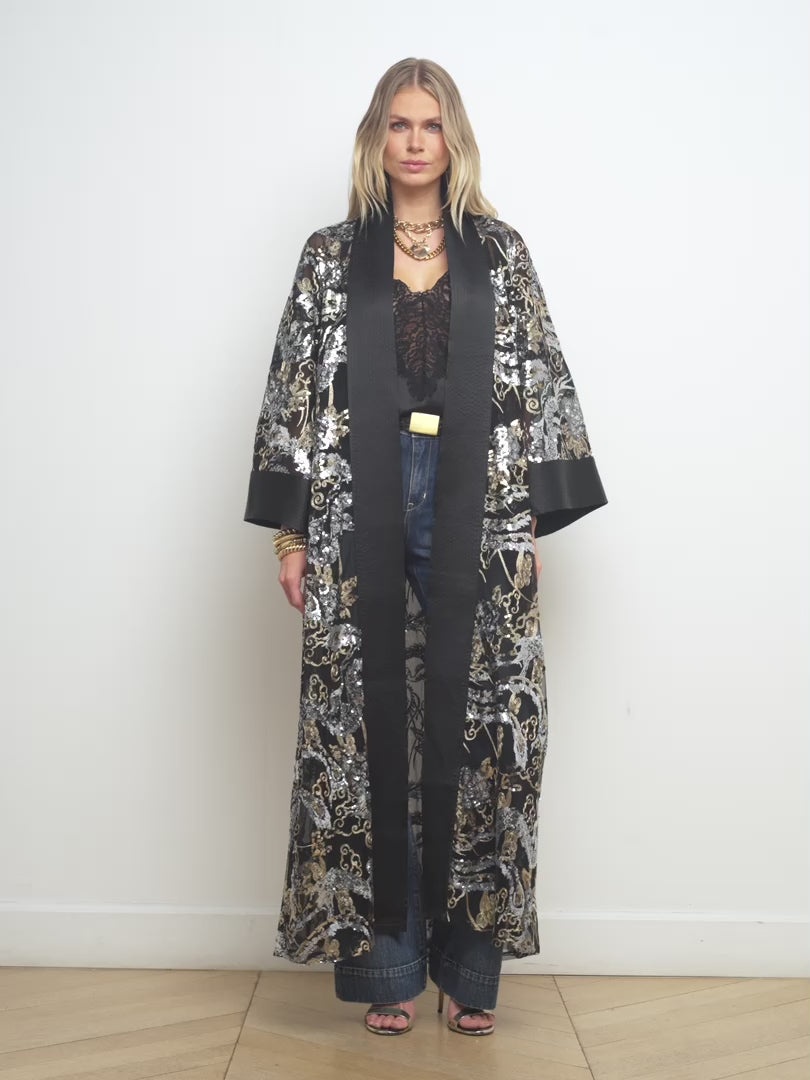 Jin Embellished Kimono - 8