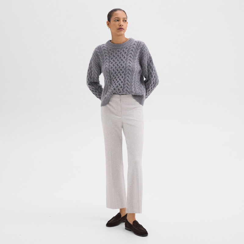 Kick Pant in Herringbone Knit 2