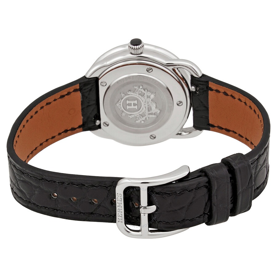 Hermes Arceau Cavales Quartz Black Dial Ladies Watch 045726WW00 - 3