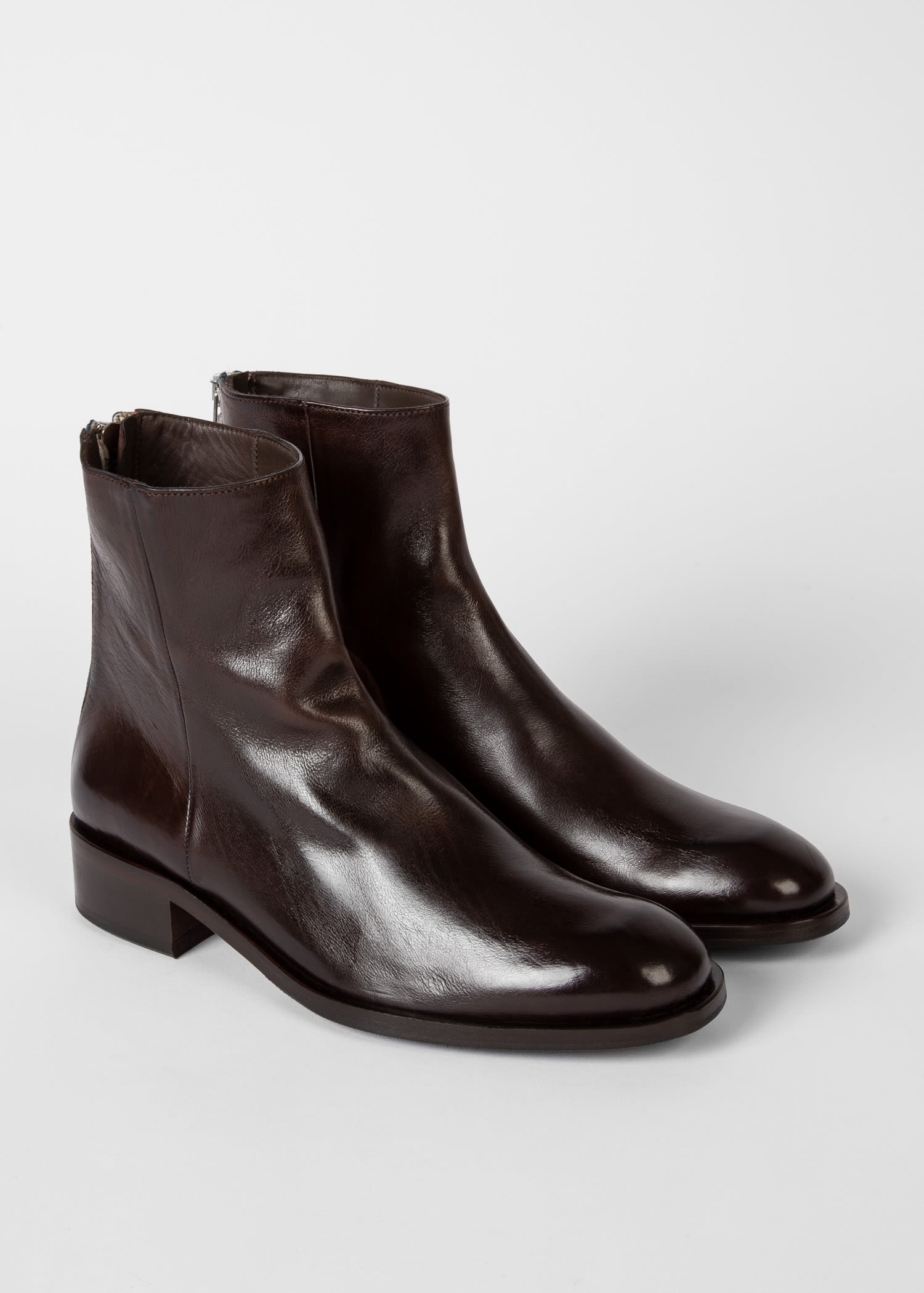 Leather 'Geno' Ankle Boots - 3