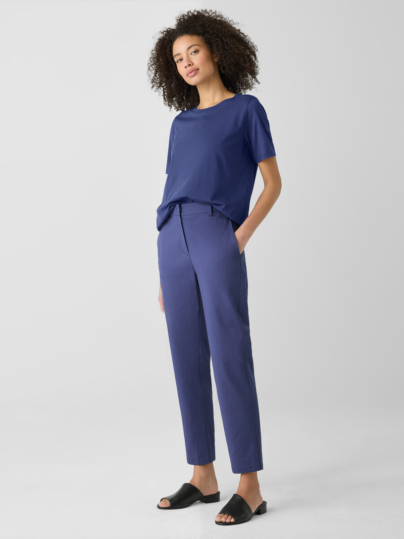 Organic Pima Cotton Jersey Round Neck Tee 3