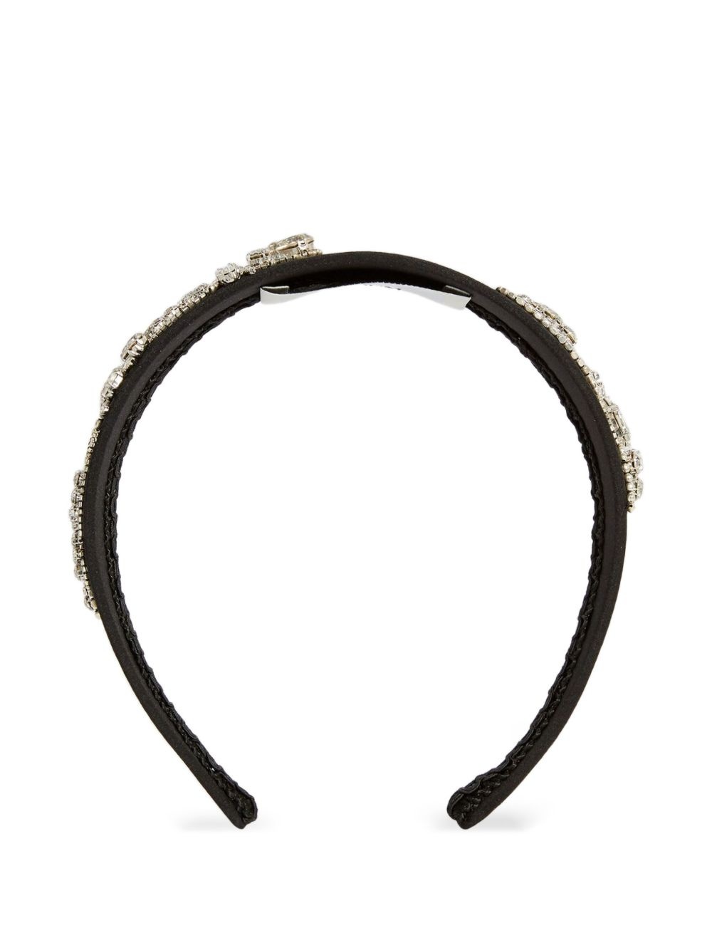crystal-embellished headband - 2