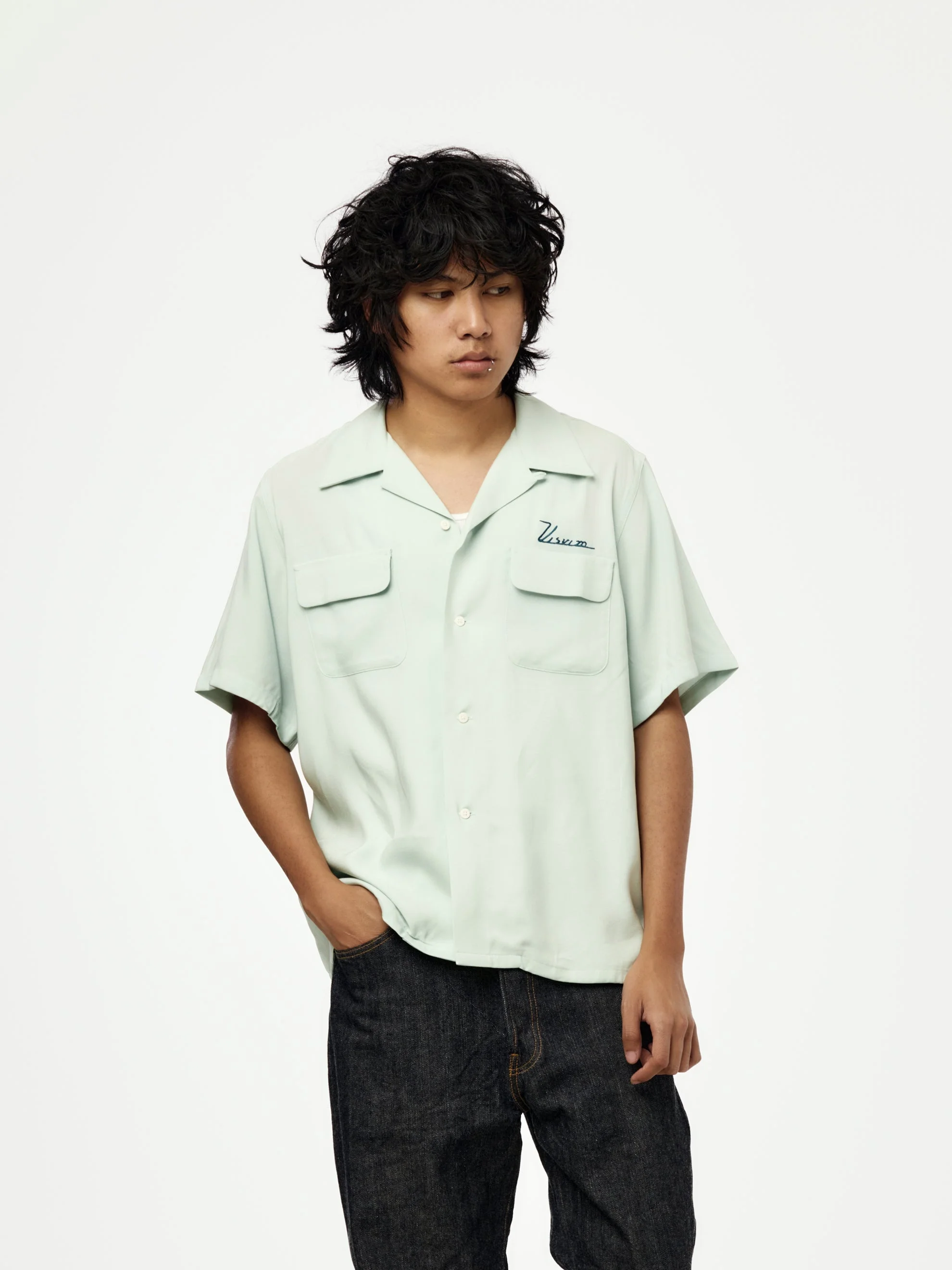 JUDD SHIRT S/S (GREEN) - 1