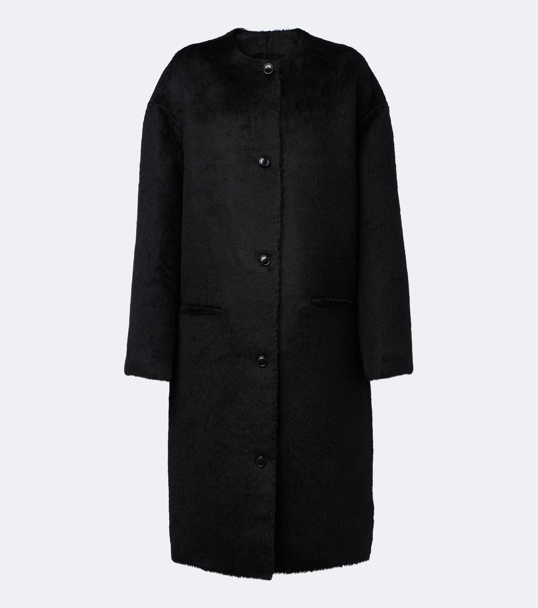Orson alpaca and wool coat - 1