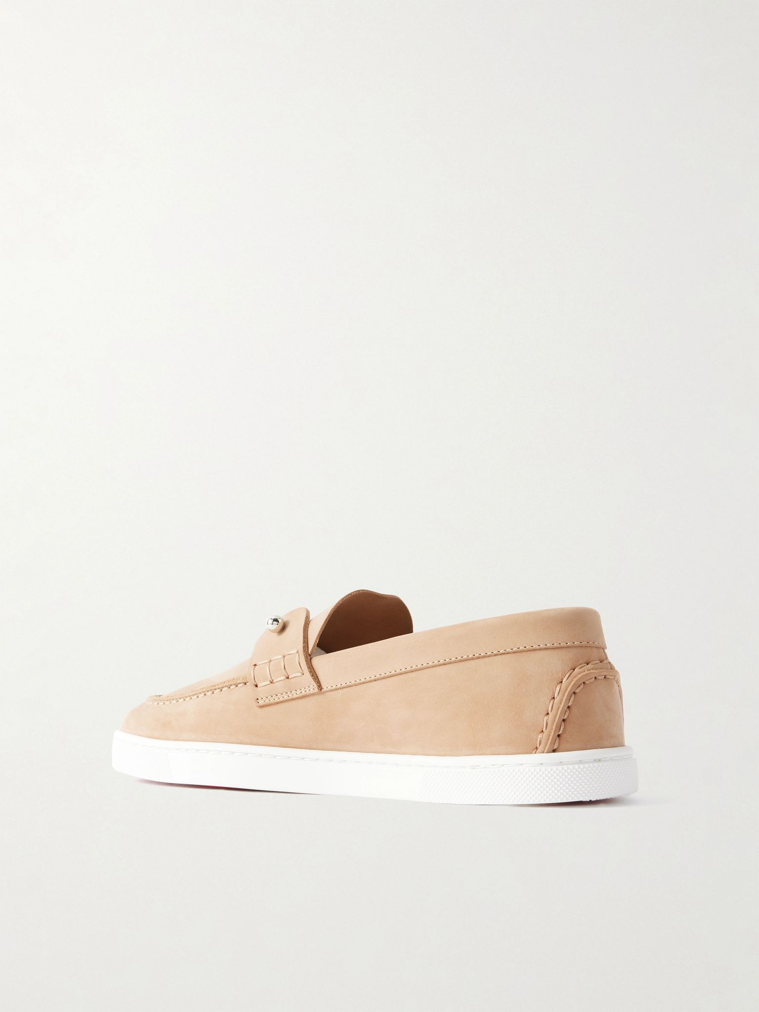 Chambeliboat suede loafers Neutral - 3