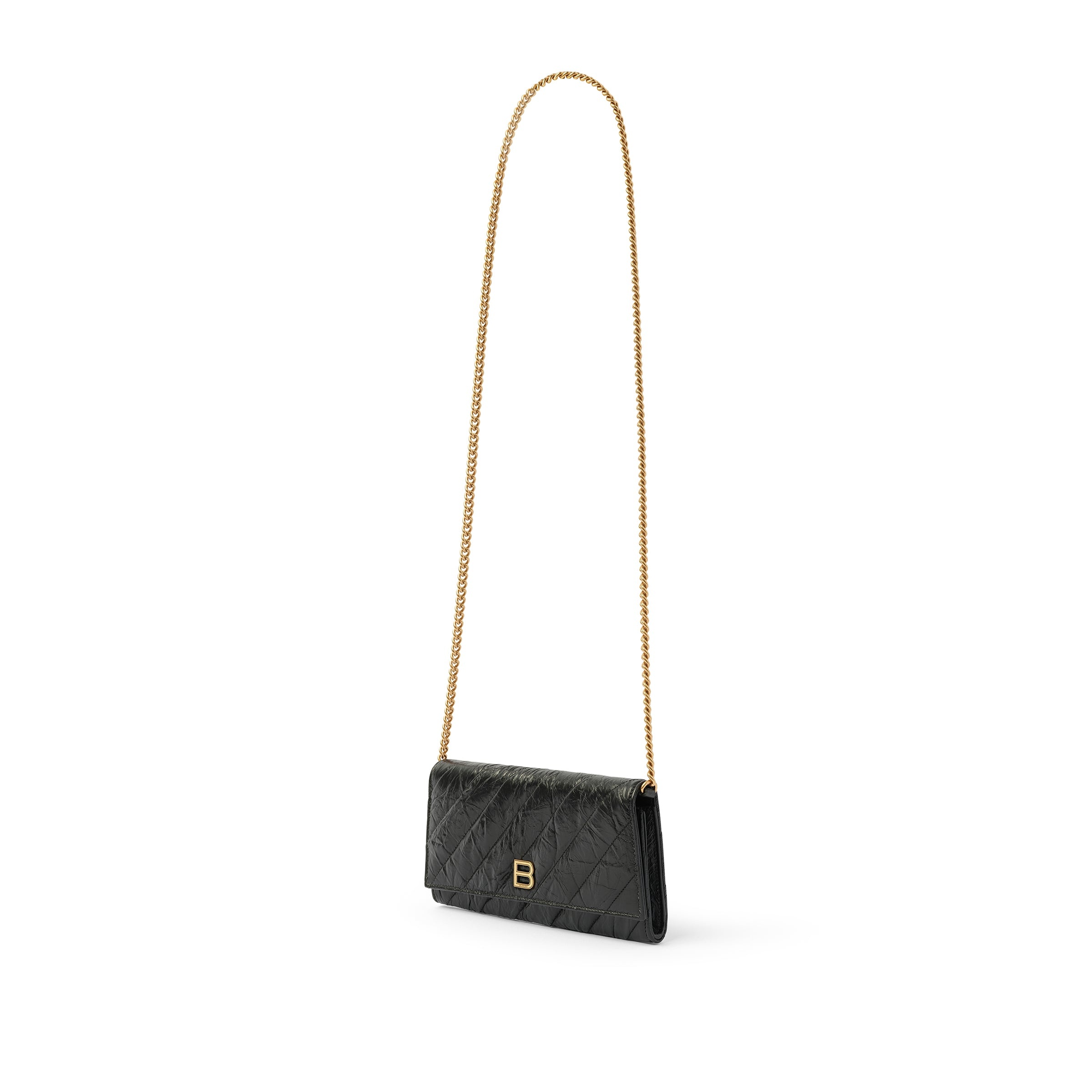 Crush Wallet on Chain in Black - 2