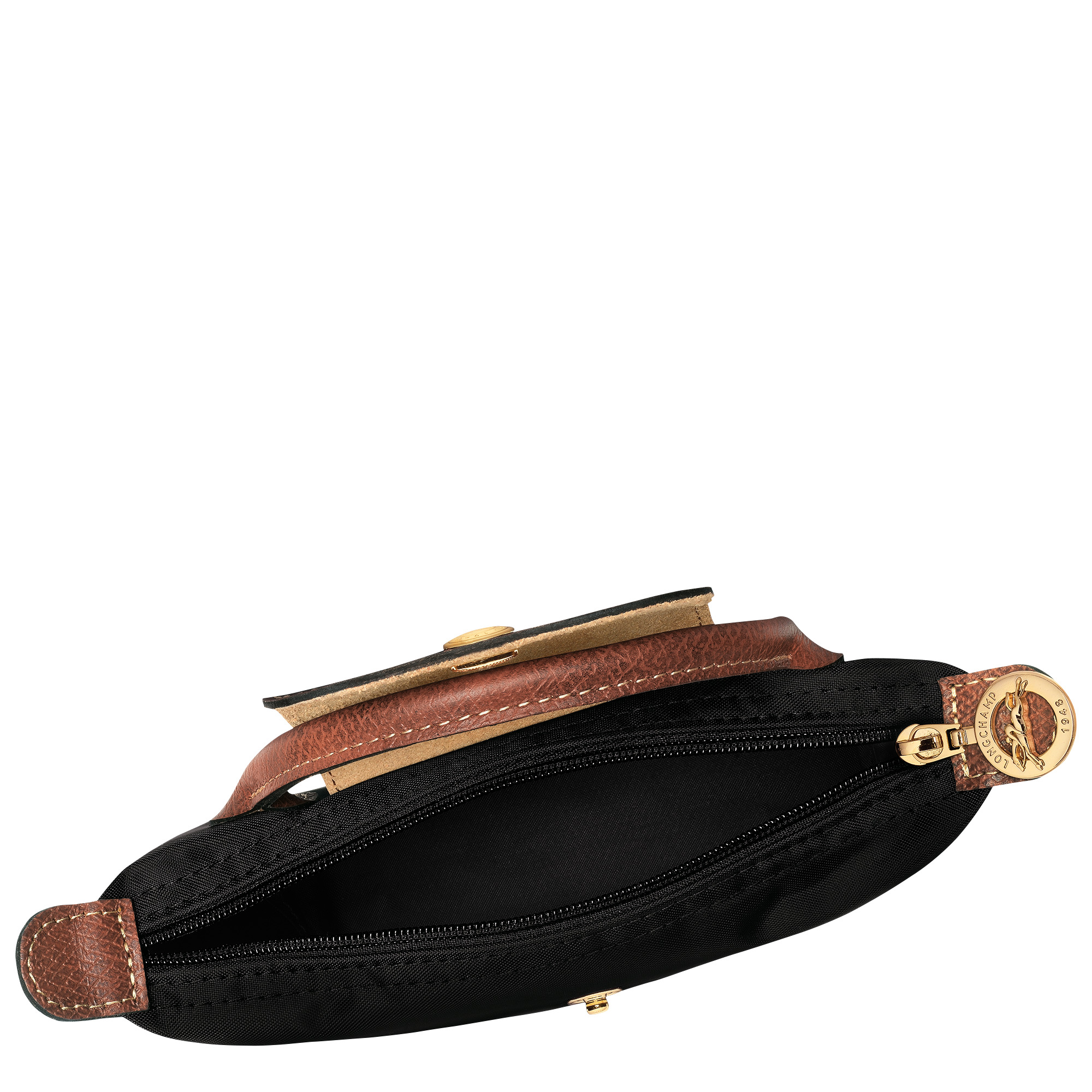 Le Pliage Original Pouch with handle Black - Recycled canvas - 5