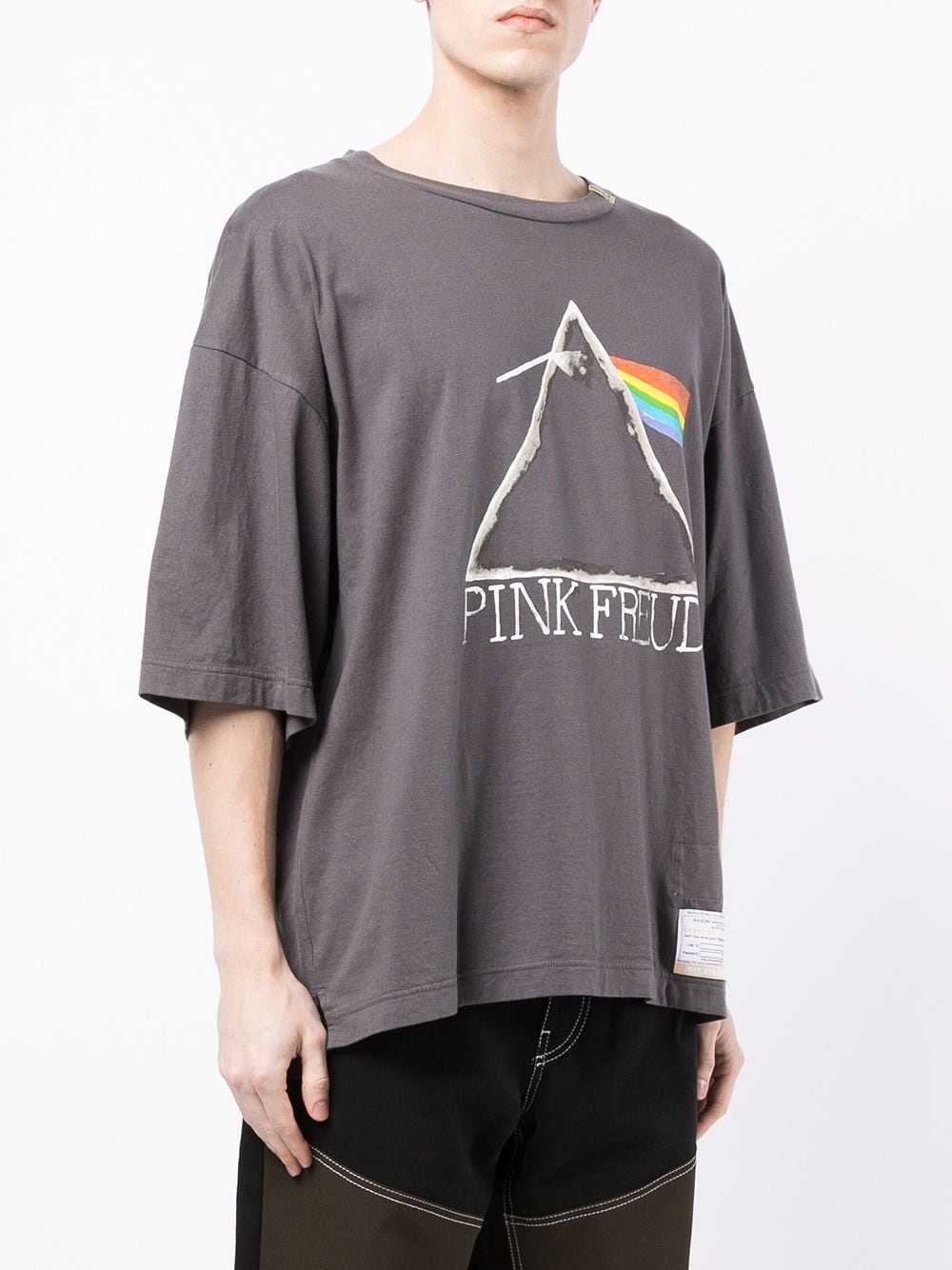 Pink Freud cotton T-shirt - 3