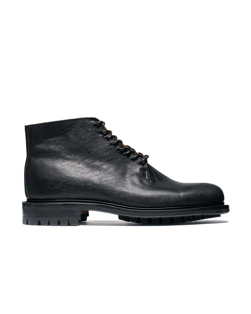 Wholecut Boot Nero Washed Kangaroo (Pre-Order) 1