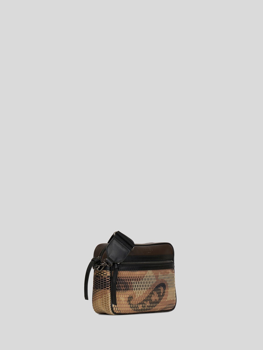 SHOULDER BAG IN MESH WITH PAISLEY PATTERN - 5
