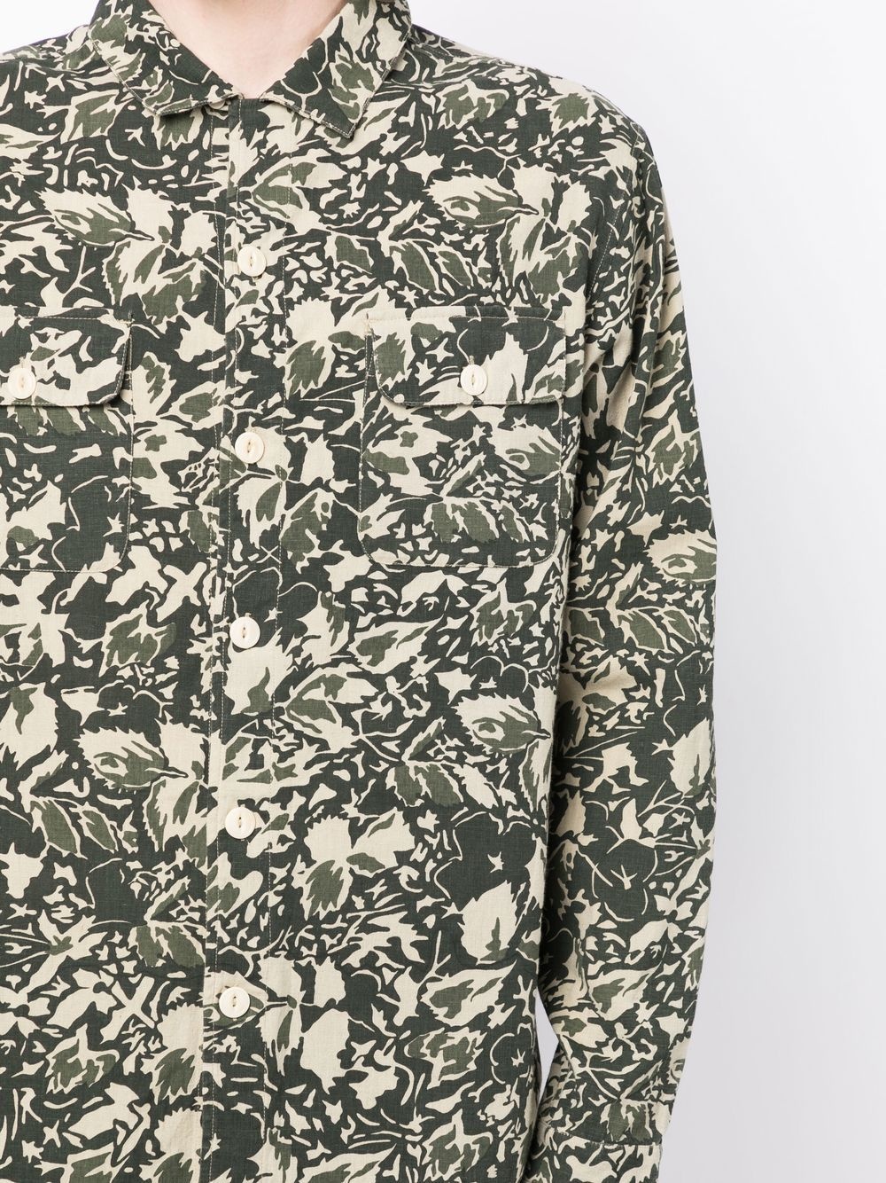 graphic-print long-sleeve shirt - 5
