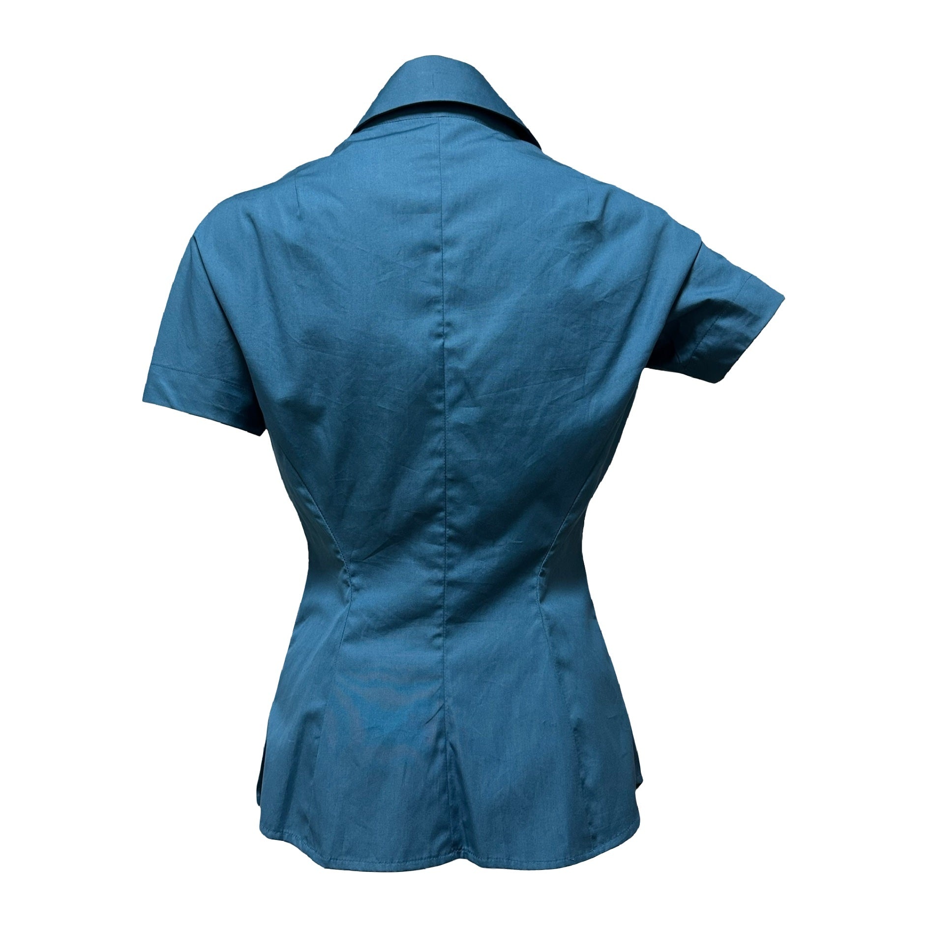 VIVIENNE WESTWOOD Spring Summer 1999 Short Sleeve Shirt with Orb Buttons - 2