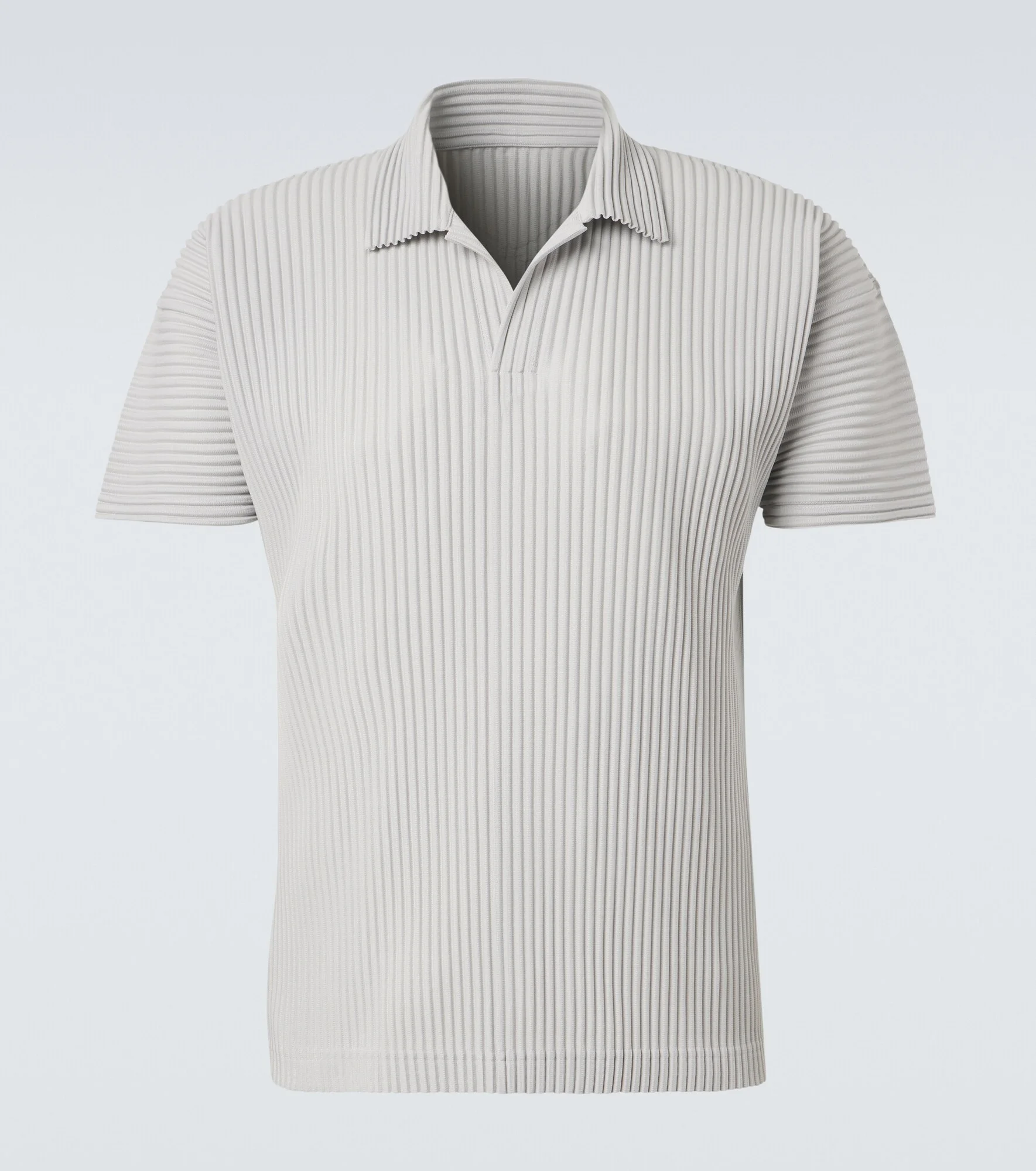 Basics pleated polo shirt - 1