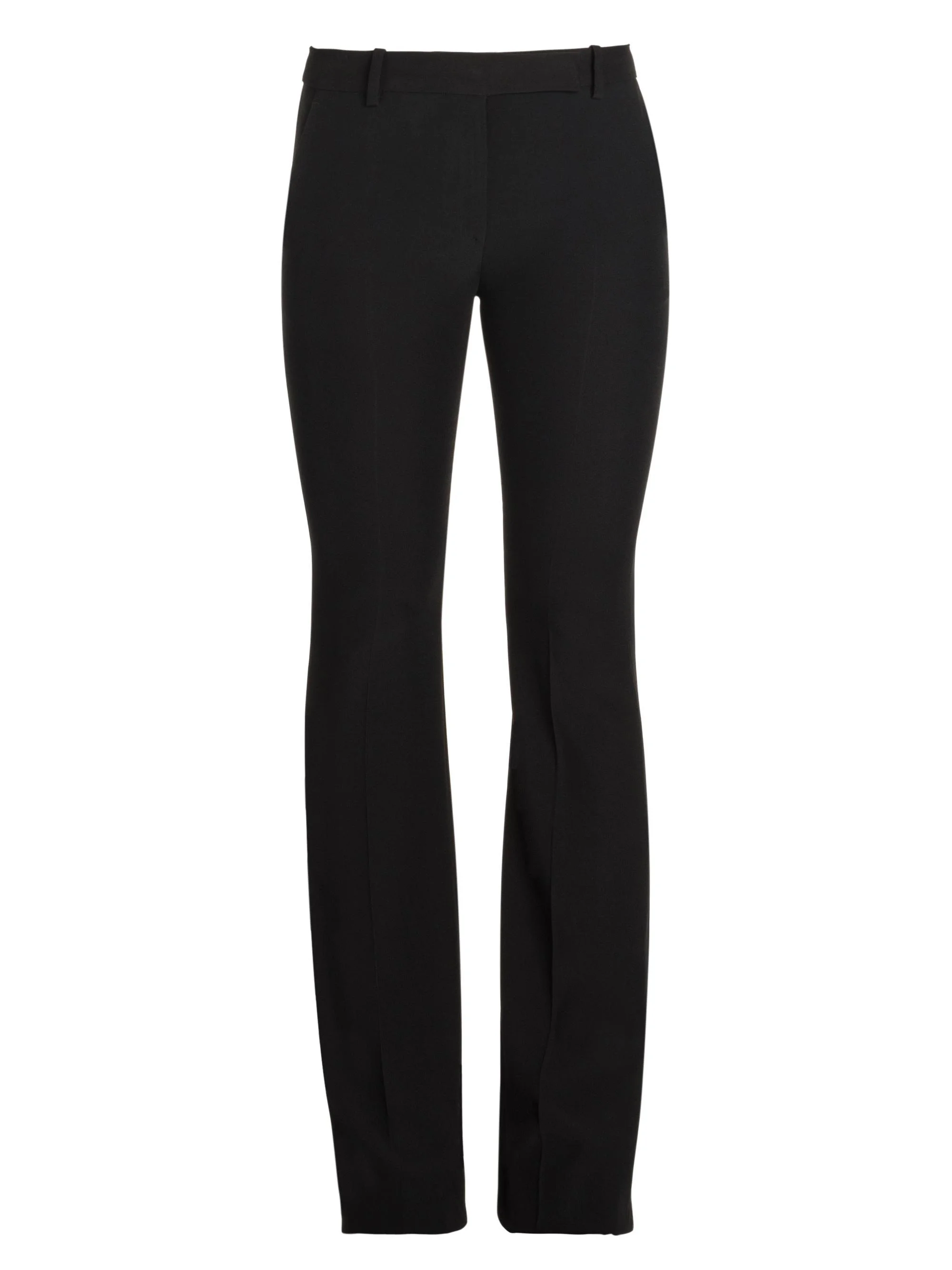 High-rise flared wool pants - 1