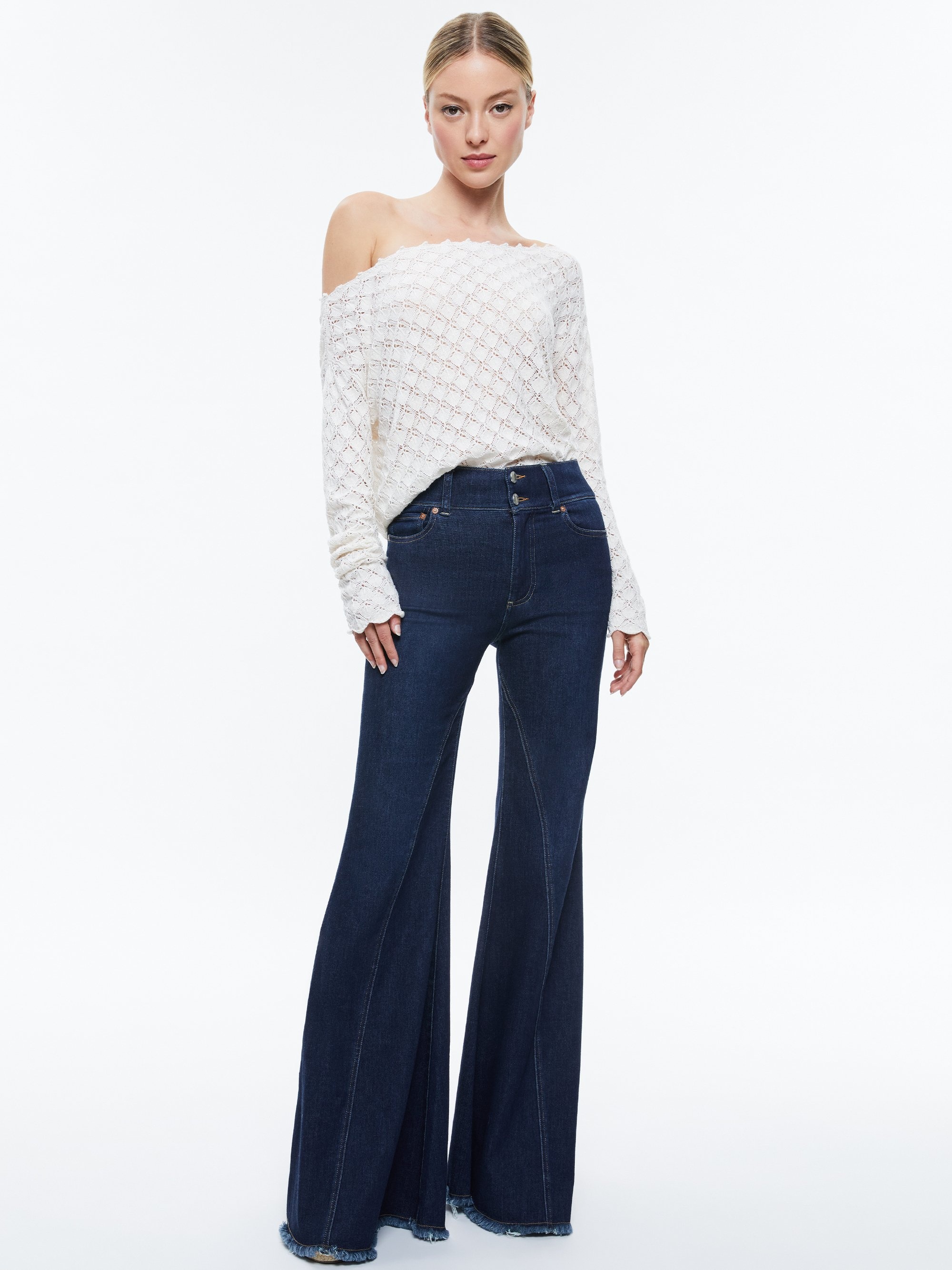 LEXIE OFF THE SHOULDER PULLOVER - 6