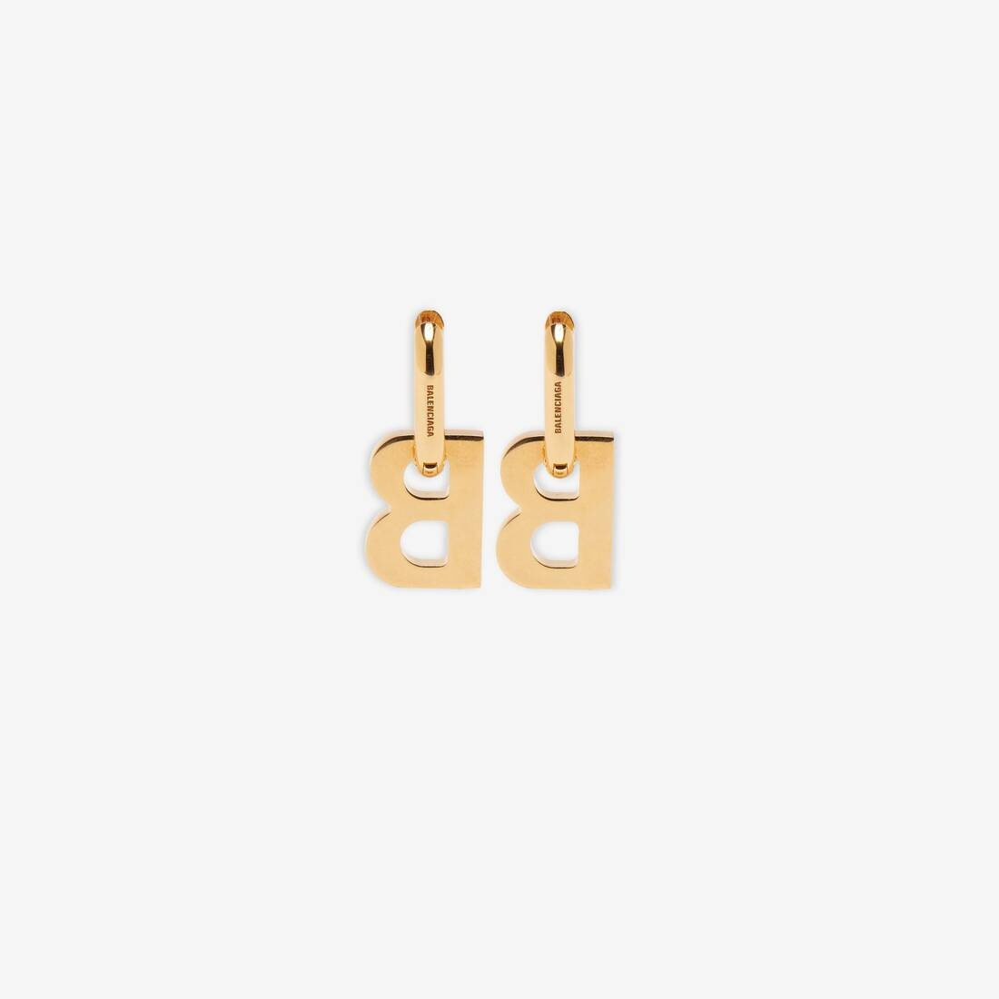 Women's B Chain Xl Earrings in Gold - 2