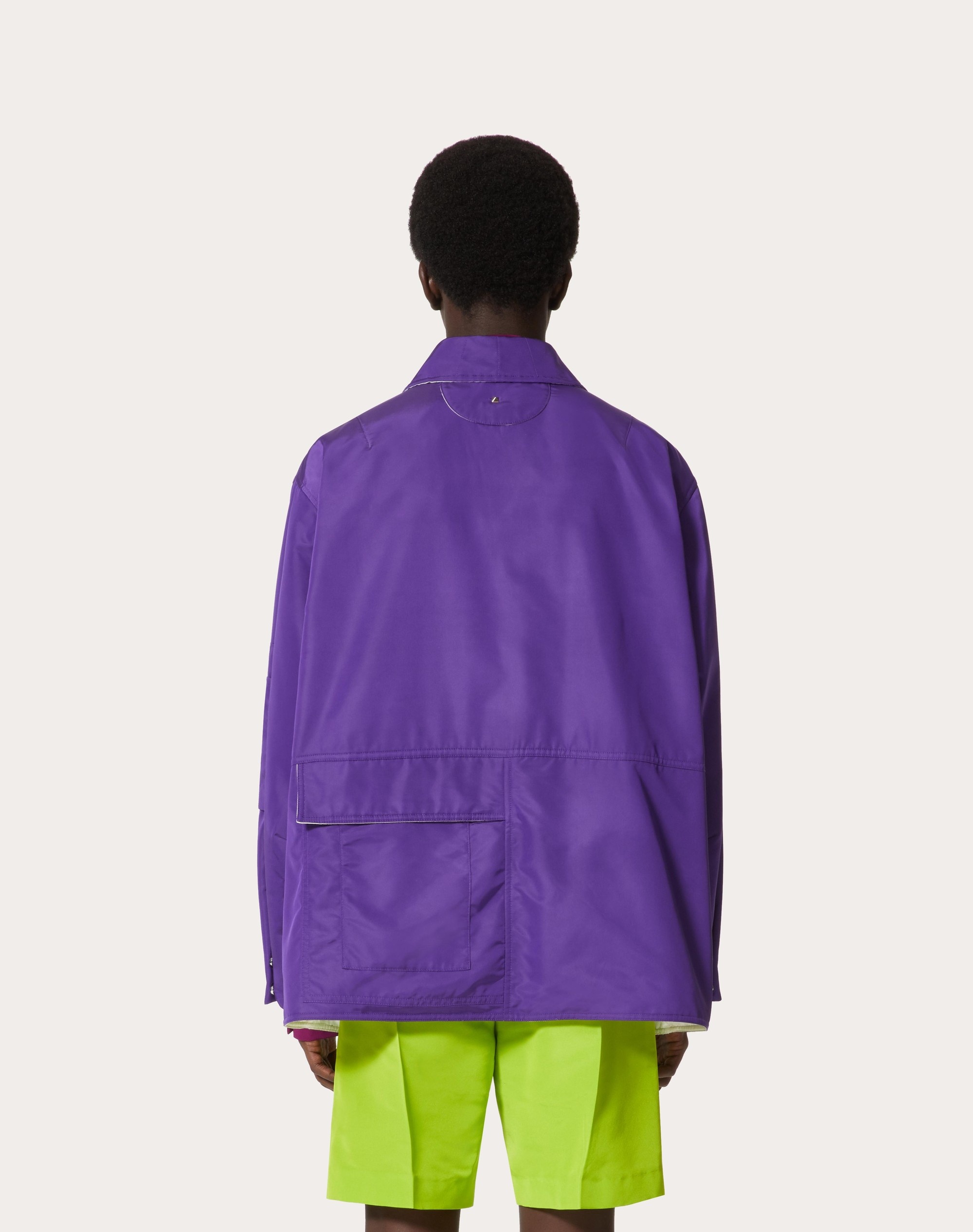 NYLON BOMBER JACKET - 4