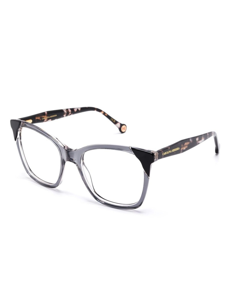 CAROLINA HERRERA square-frame glasses outlook